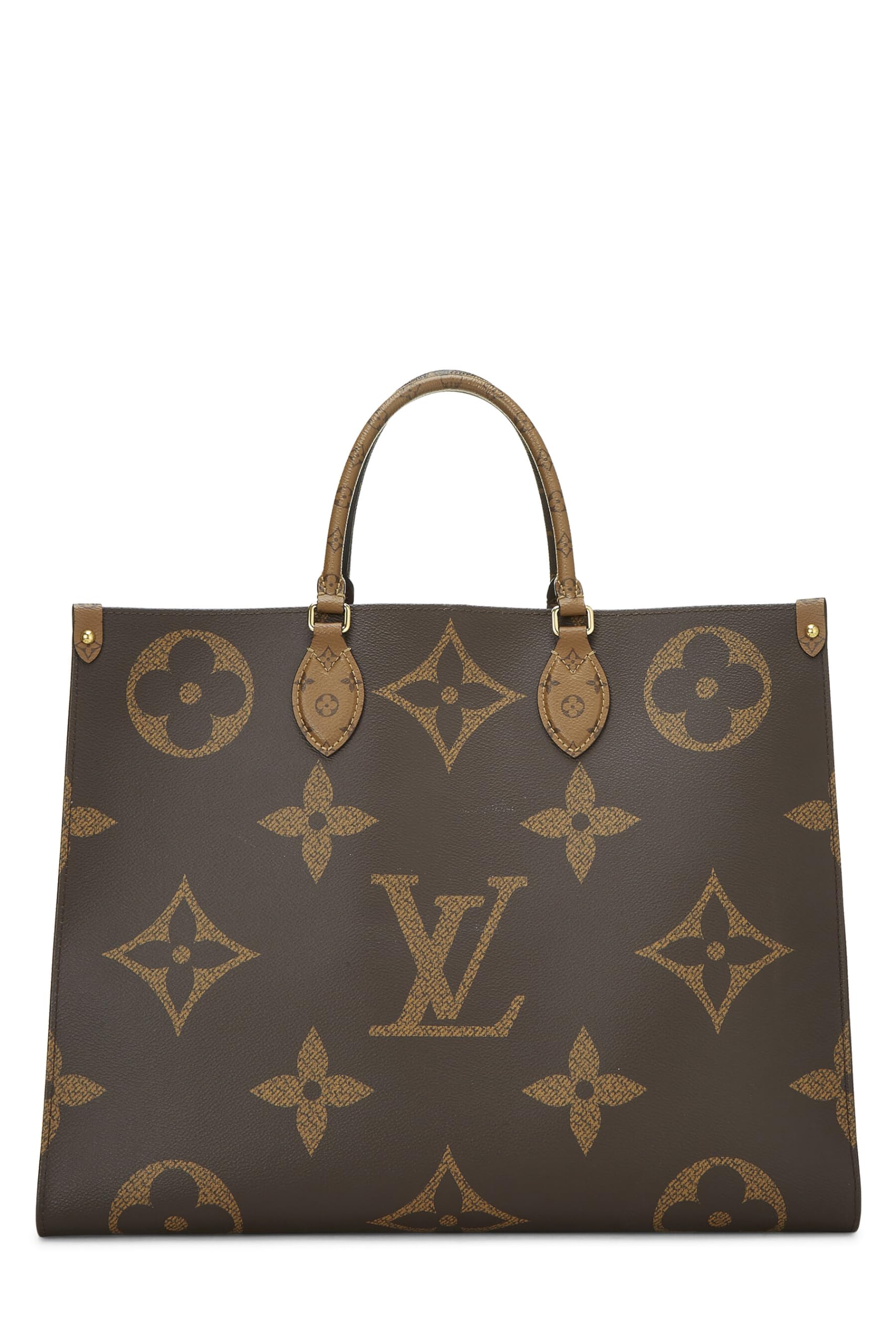 Louis Vuitton,  Monogram Reversed Giant On The Go GM, Brown