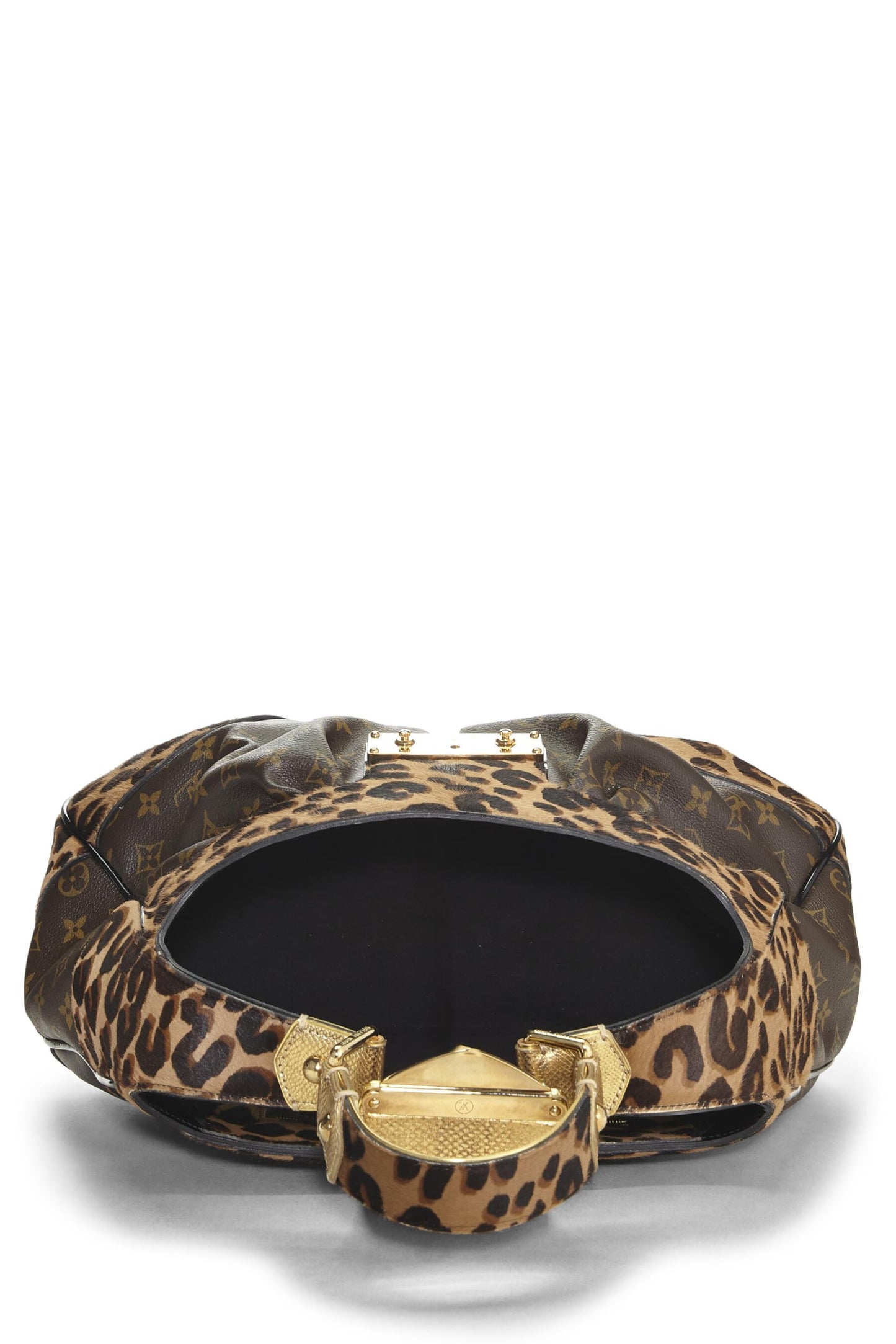 Louis Vuitton,  Brown Monogram Leopard Boley, Brown