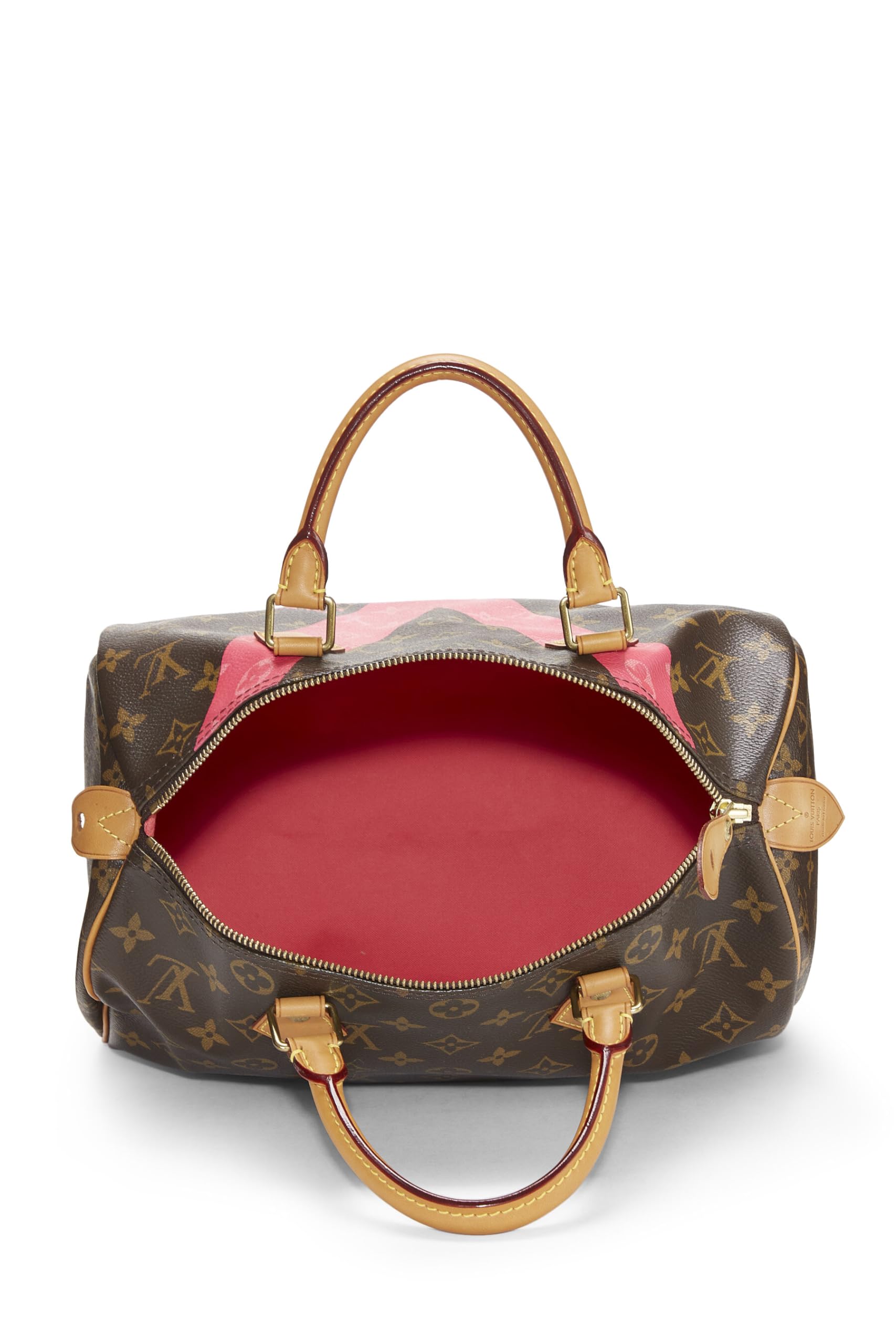 Louis Vuitton,  Pink Monogram V Speedy 30, Pink