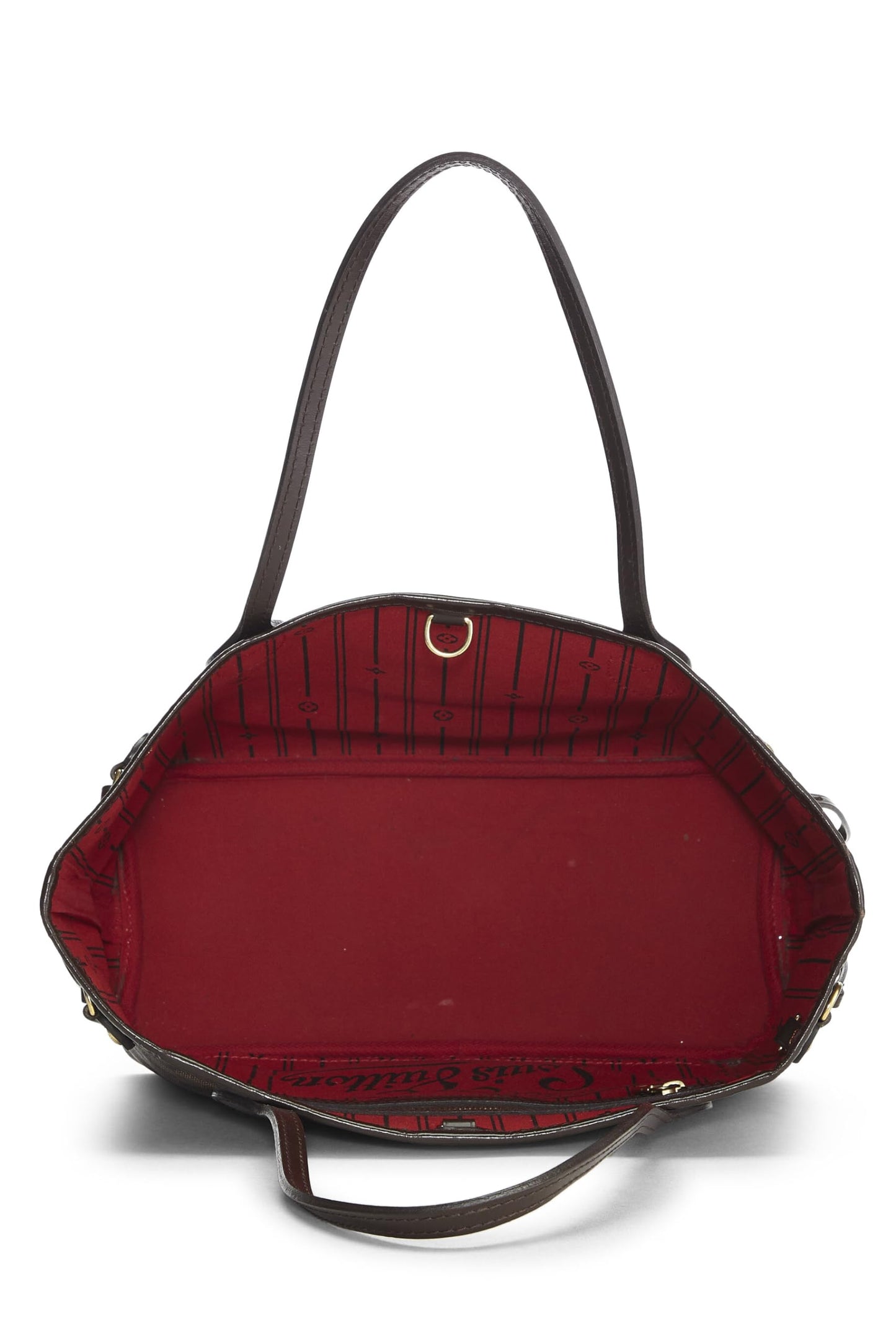 Louis Vuitton,  Damier Ebene Neverfull PM, Brown