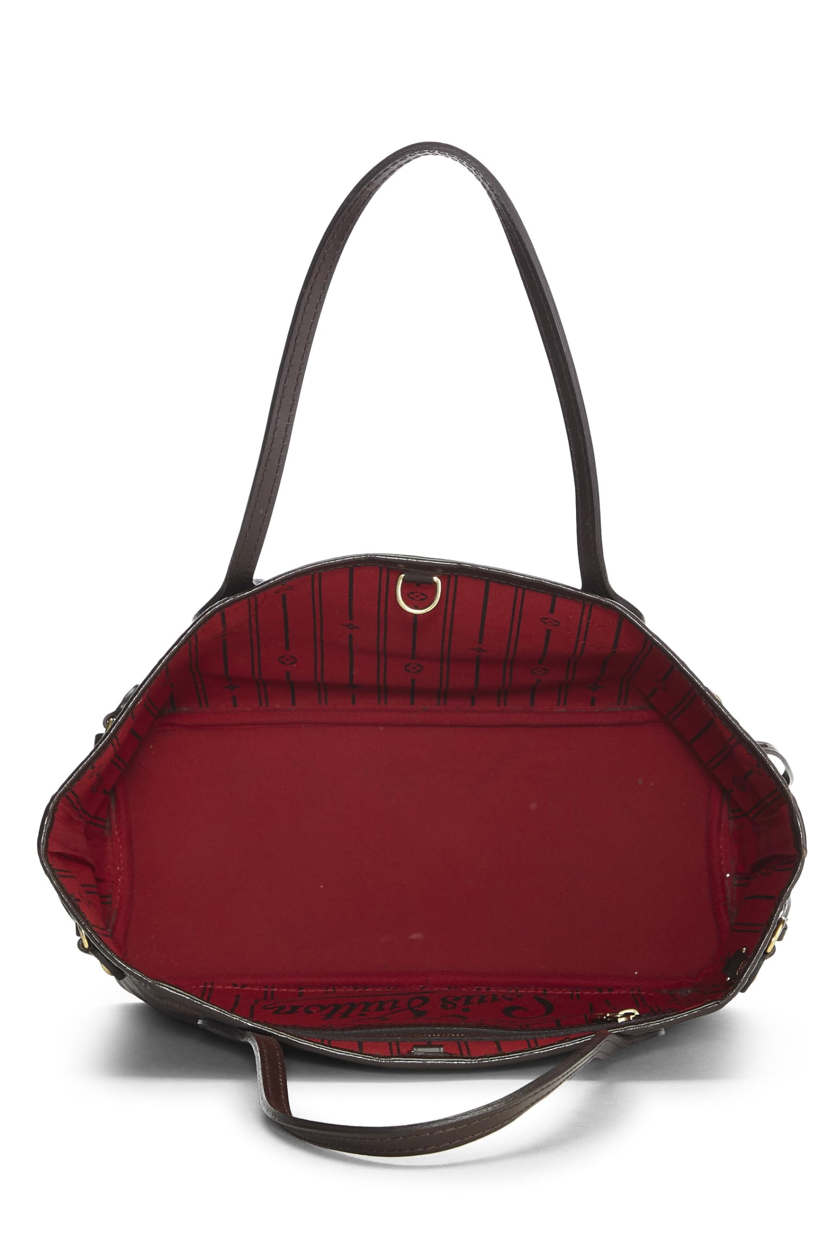 Louis Vuitton,  Damier Ebene Neverfull PM, Brown