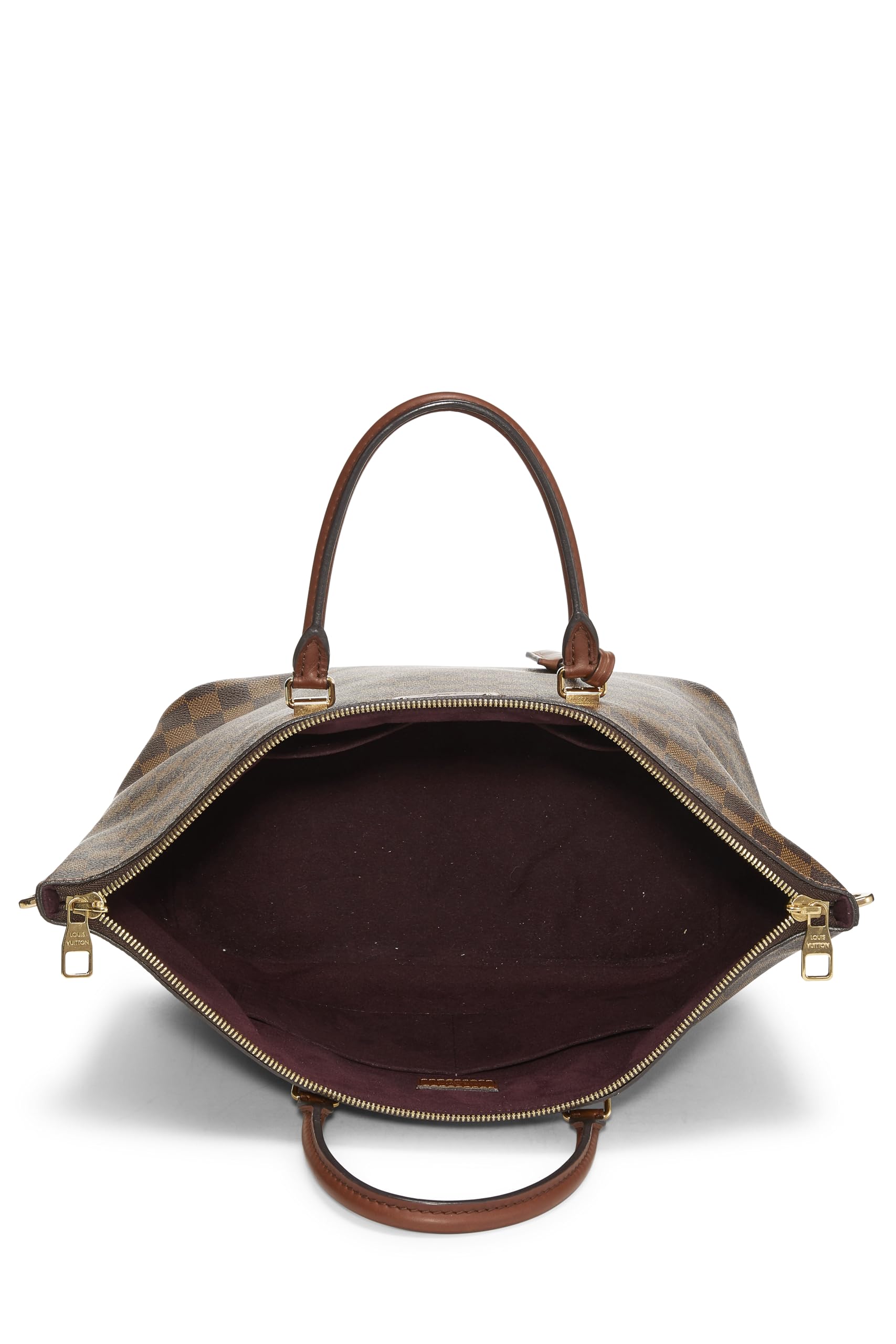 Louis Vuitton,  Damier Ebene Belmont, Brown