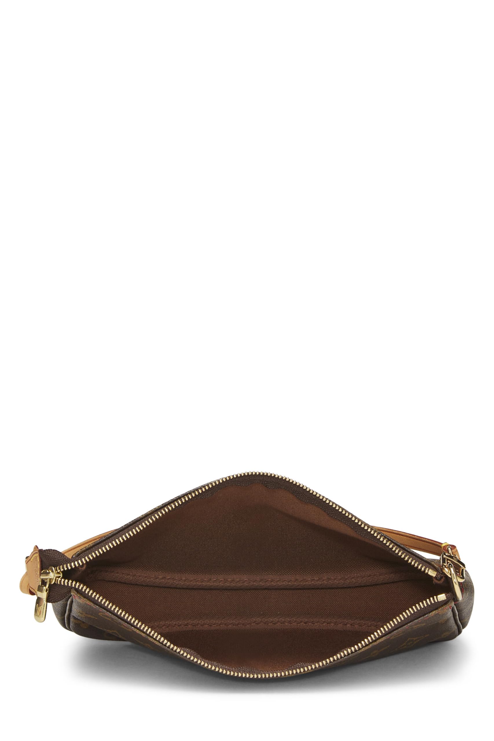 Louis Vuitton,  Takashi Murakami x Louis Vuitton Monogram Cerise Pochette Accessories, Brown