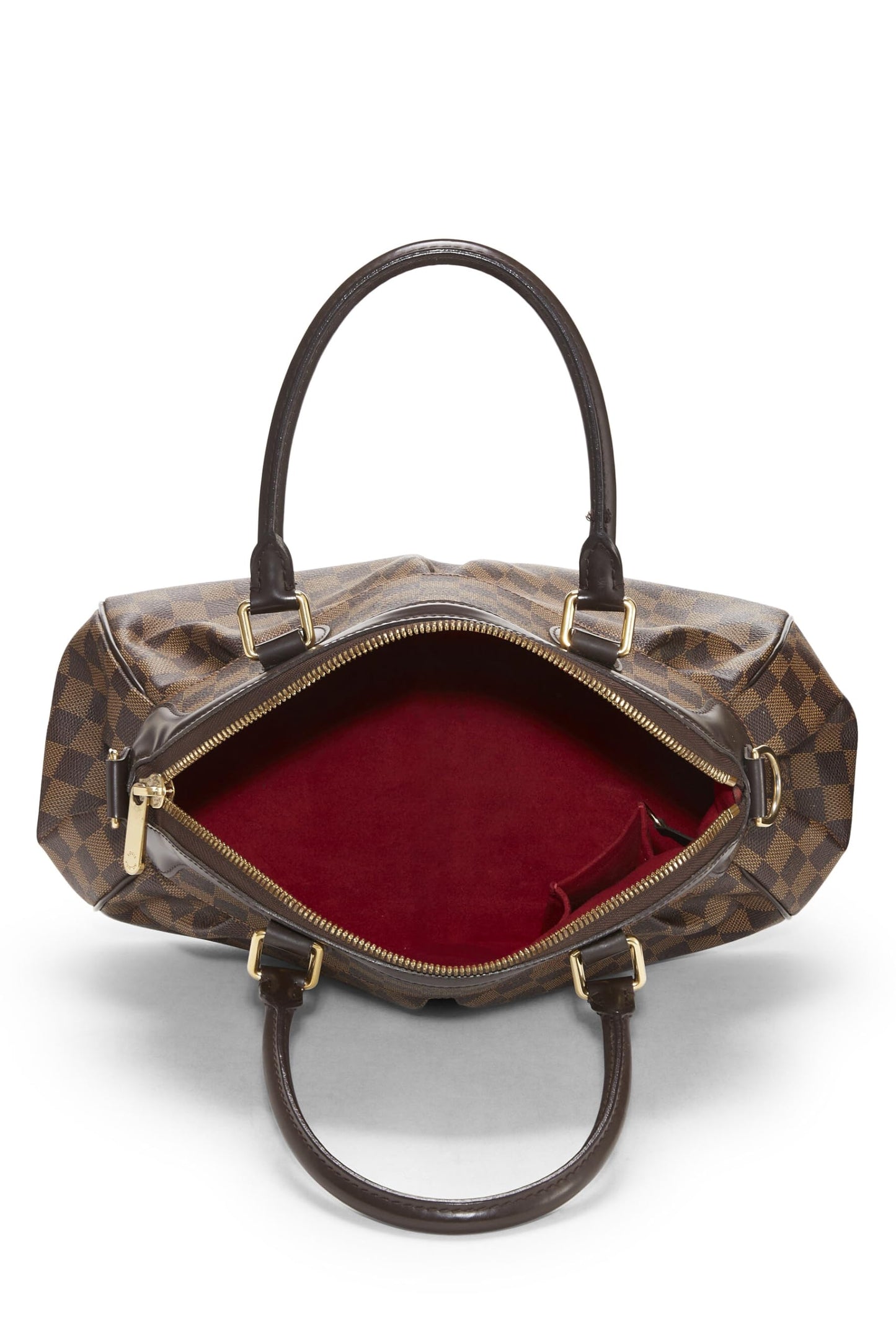Louis Vuitton,  Damier Ebene Trevi PM, Brown