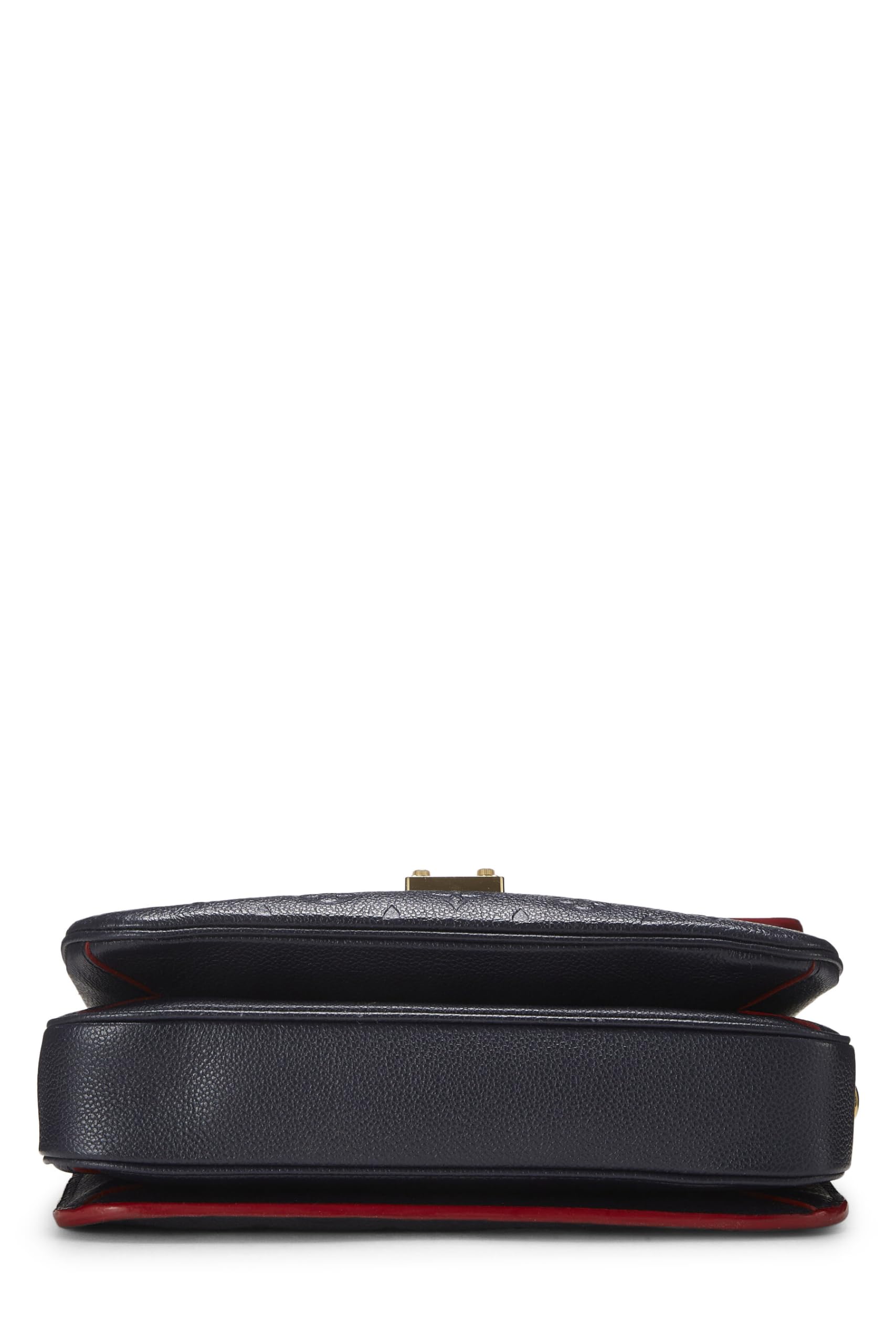 Louis Vuitton,  Bleu Infini Monogram Empreinte Pochette Metis, Navy