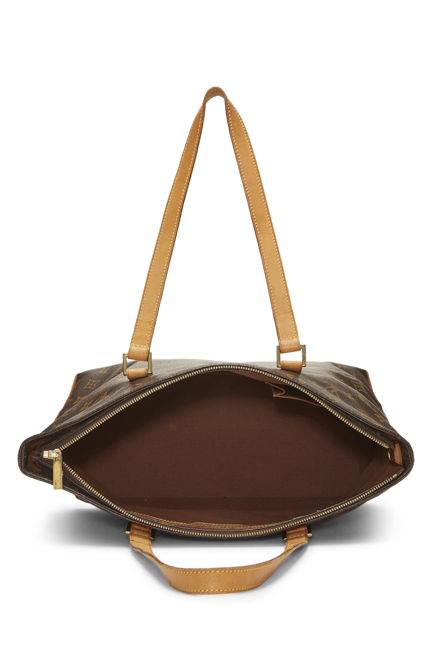 Louis Vuitton,  Monogram Canvas Cabas Mezzo, Brown