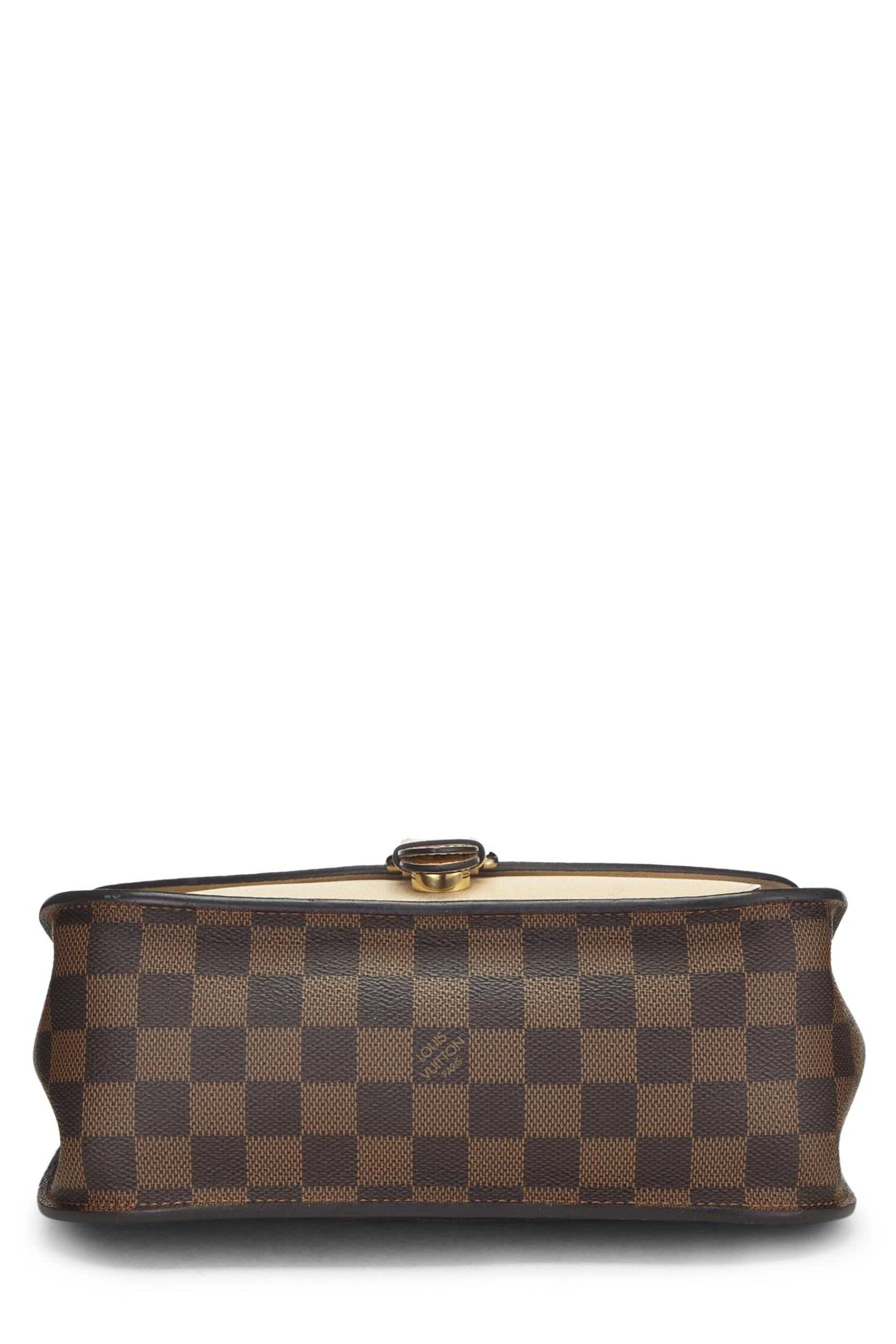 Louis Vuitton,  Cream Damier Ebene Beaumarchais, Cream