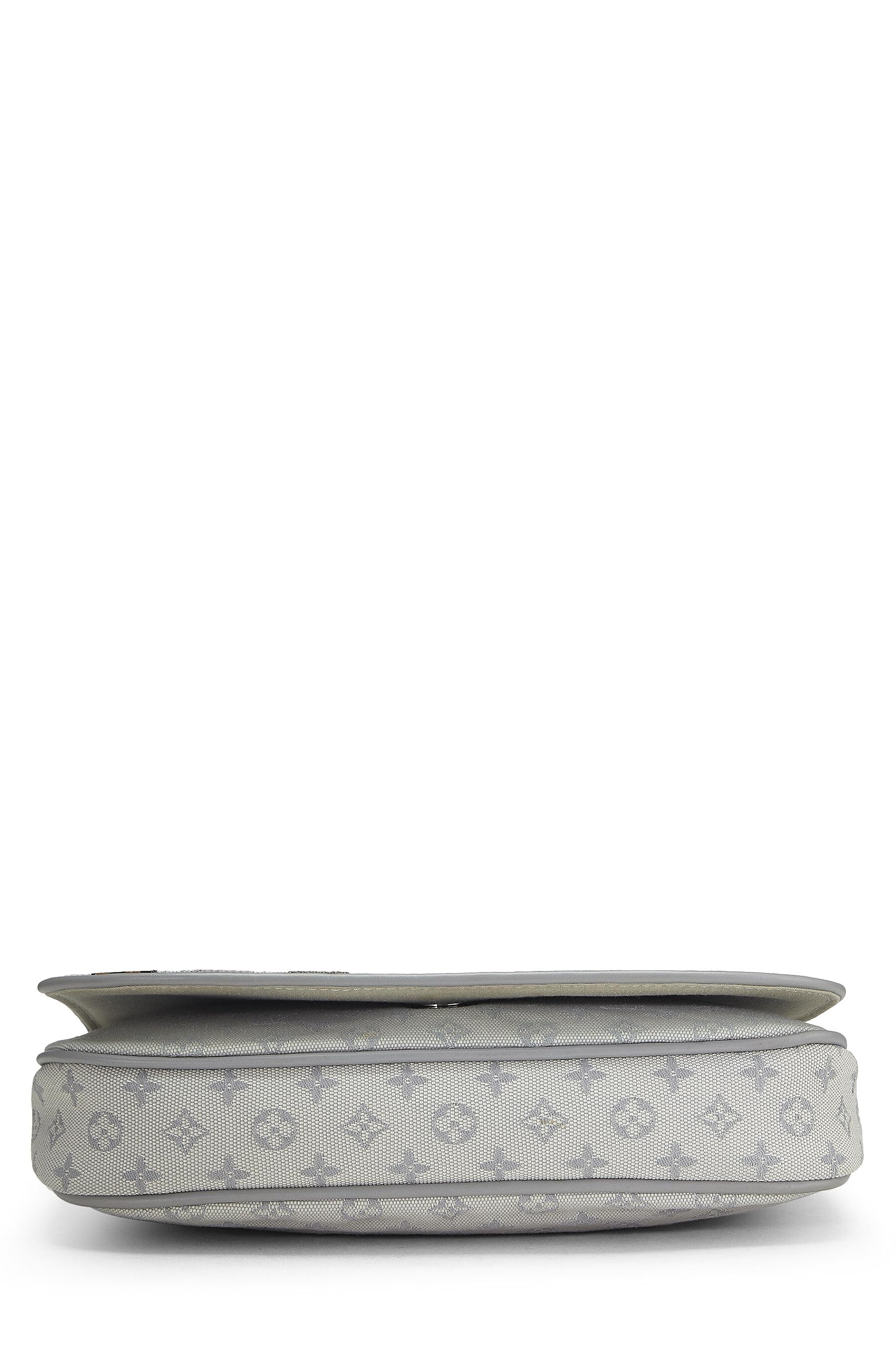 Louis Vuitton,  Grey Monogram Canvas Patchwork Conte De Fees M tte, Blue