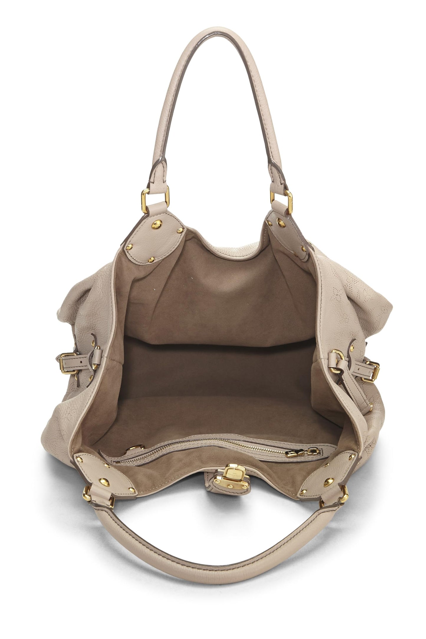 Louis Vuitton,  Beige Monogram Mahina Large, Beige