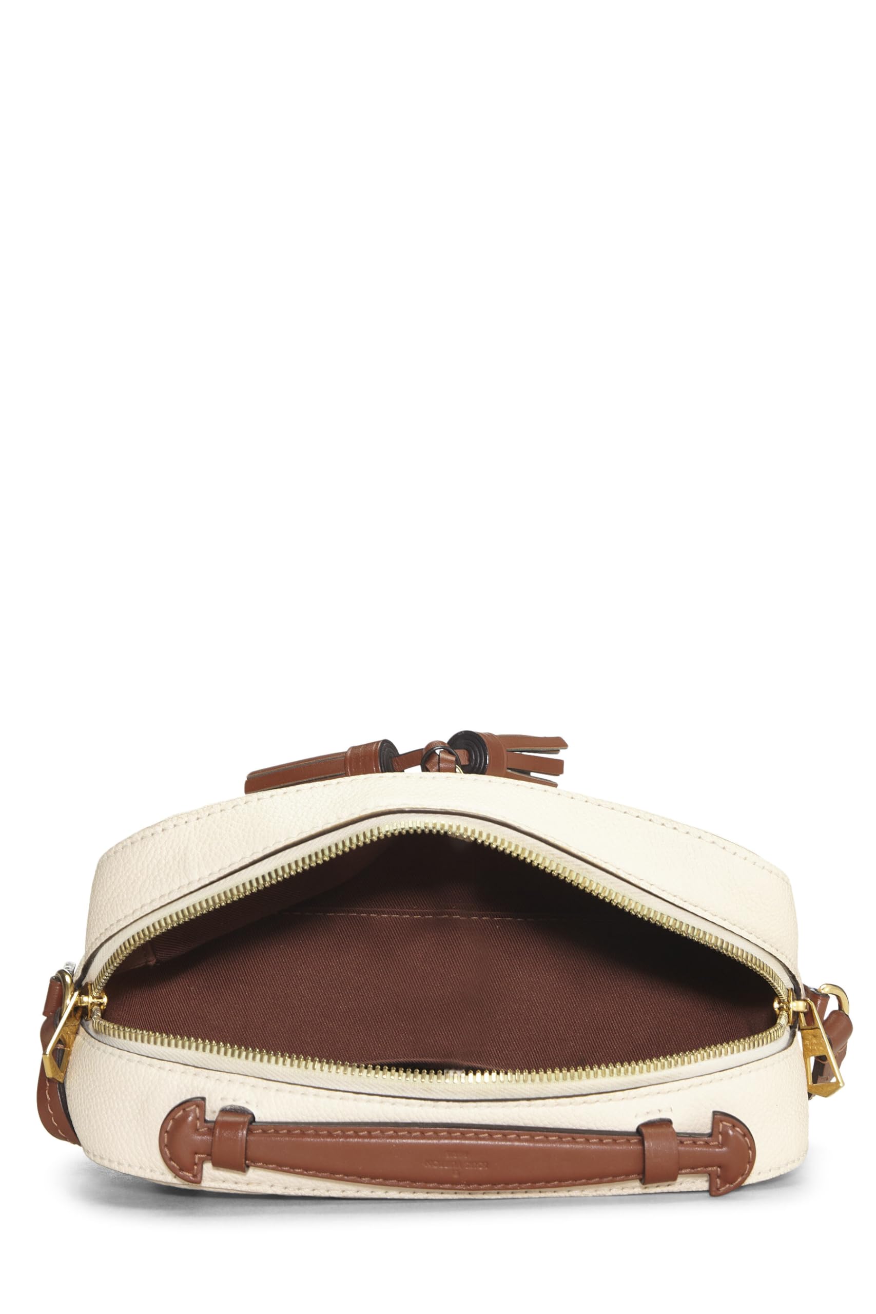 Louis Vuitton,  Beige Monogram Empreinte Saintonge, Beige