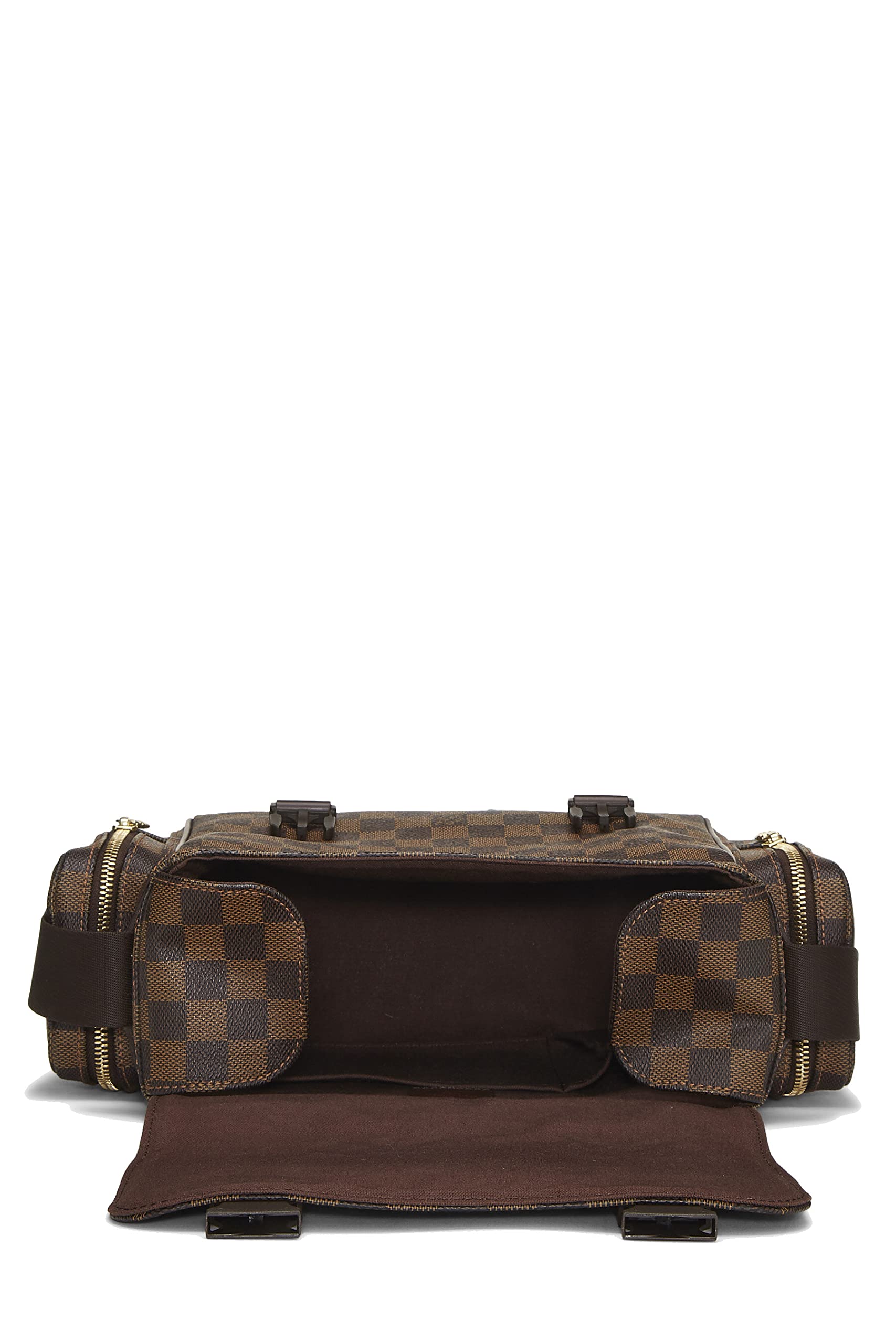 Louis Vuitton,  Damier Ebene Melville Messenger, Brown