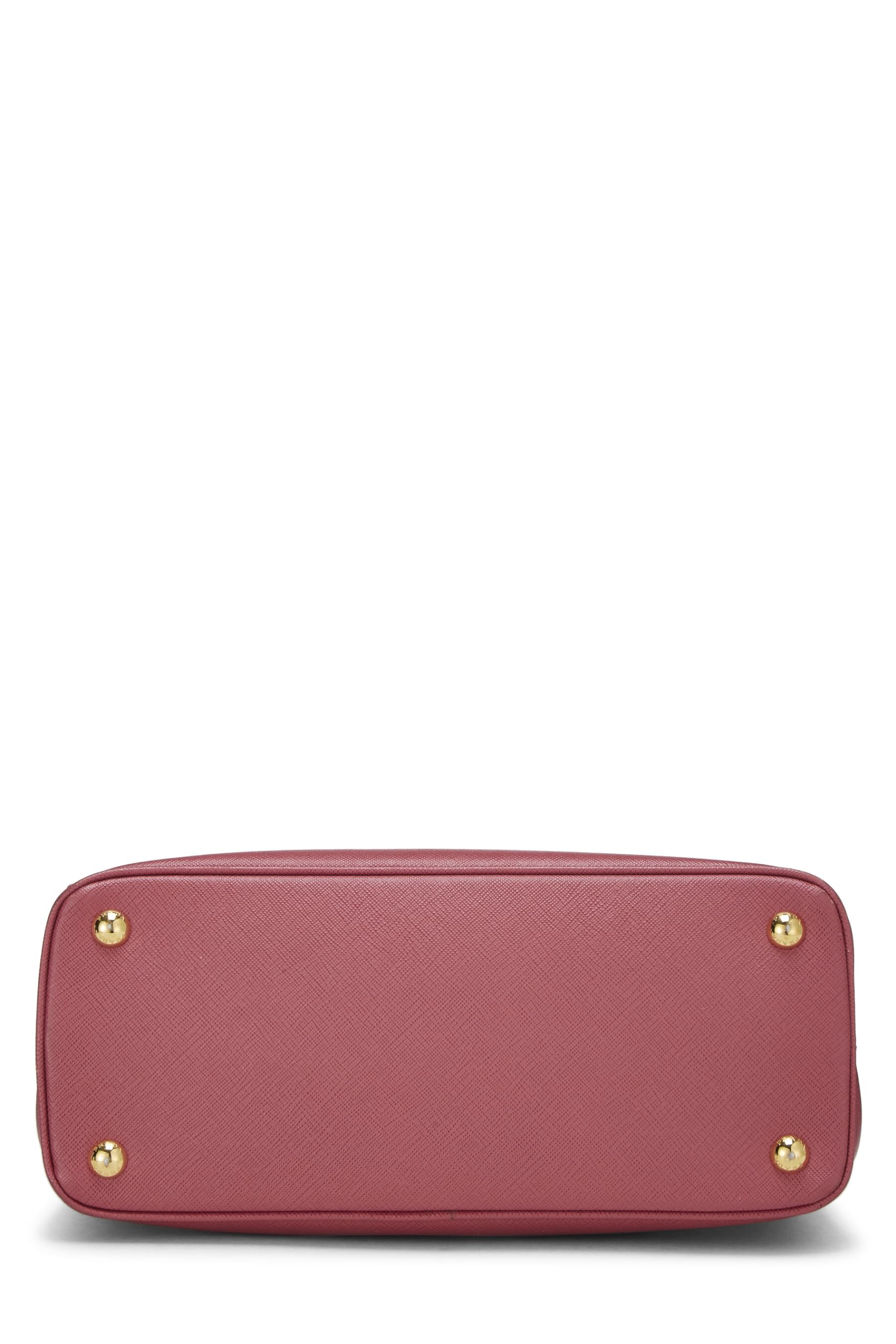 Prada Convertible Handbag Saffiano Pink Small Travel Bag