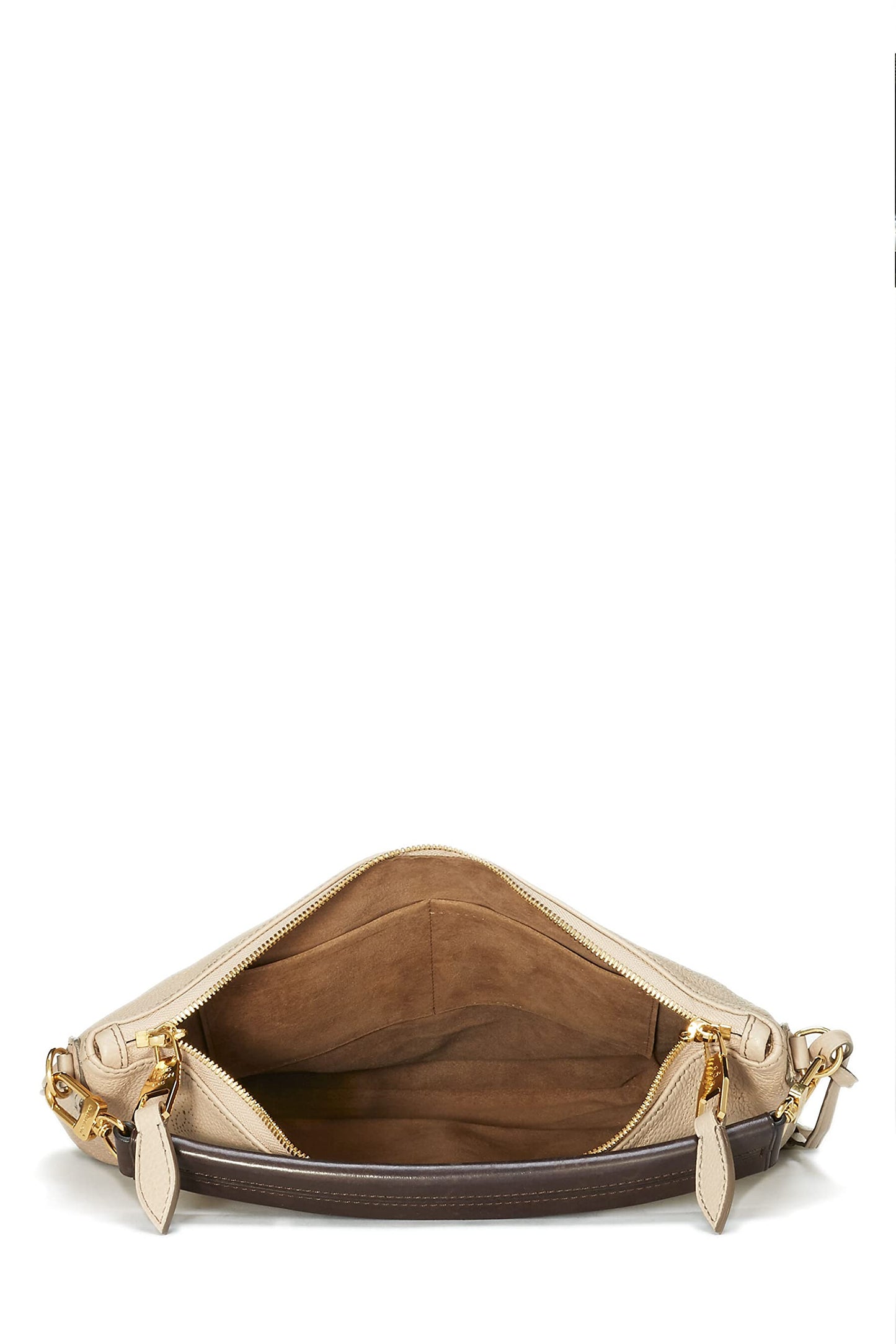Louis Vuitton,  Beige Monogram Mahina Selene MM, Beige