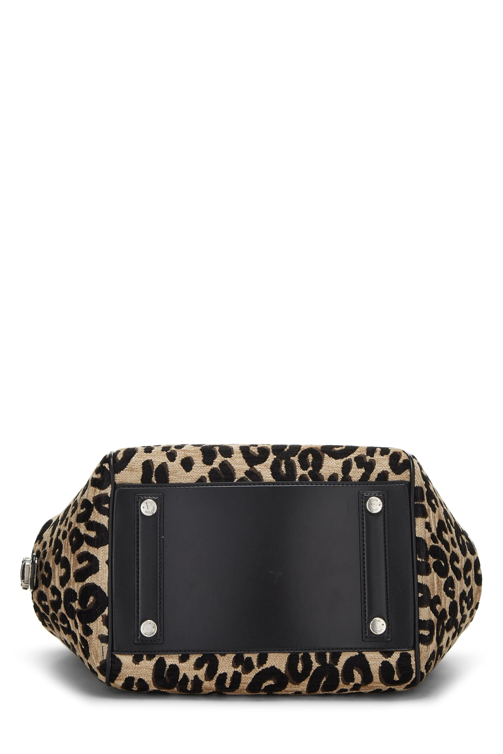 Louis Vuitton,  Stephen Spro  x Louis Vuitton Leopard North South, Black
