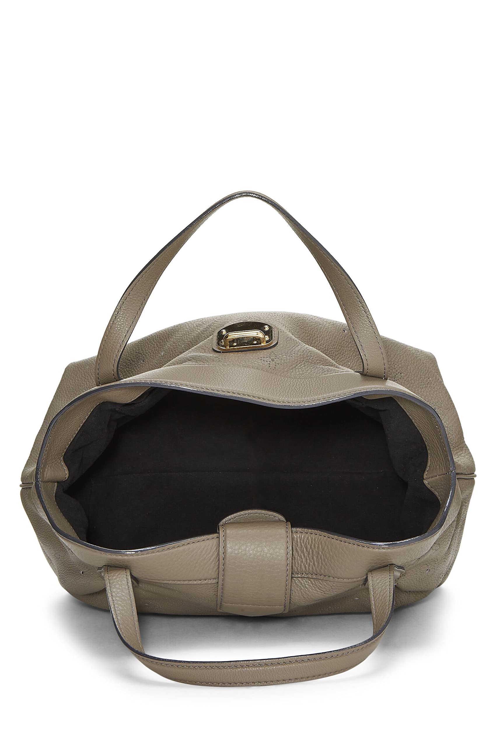Louis Vuitton,  Grey Monogram Mahina Sevres PM, Grey