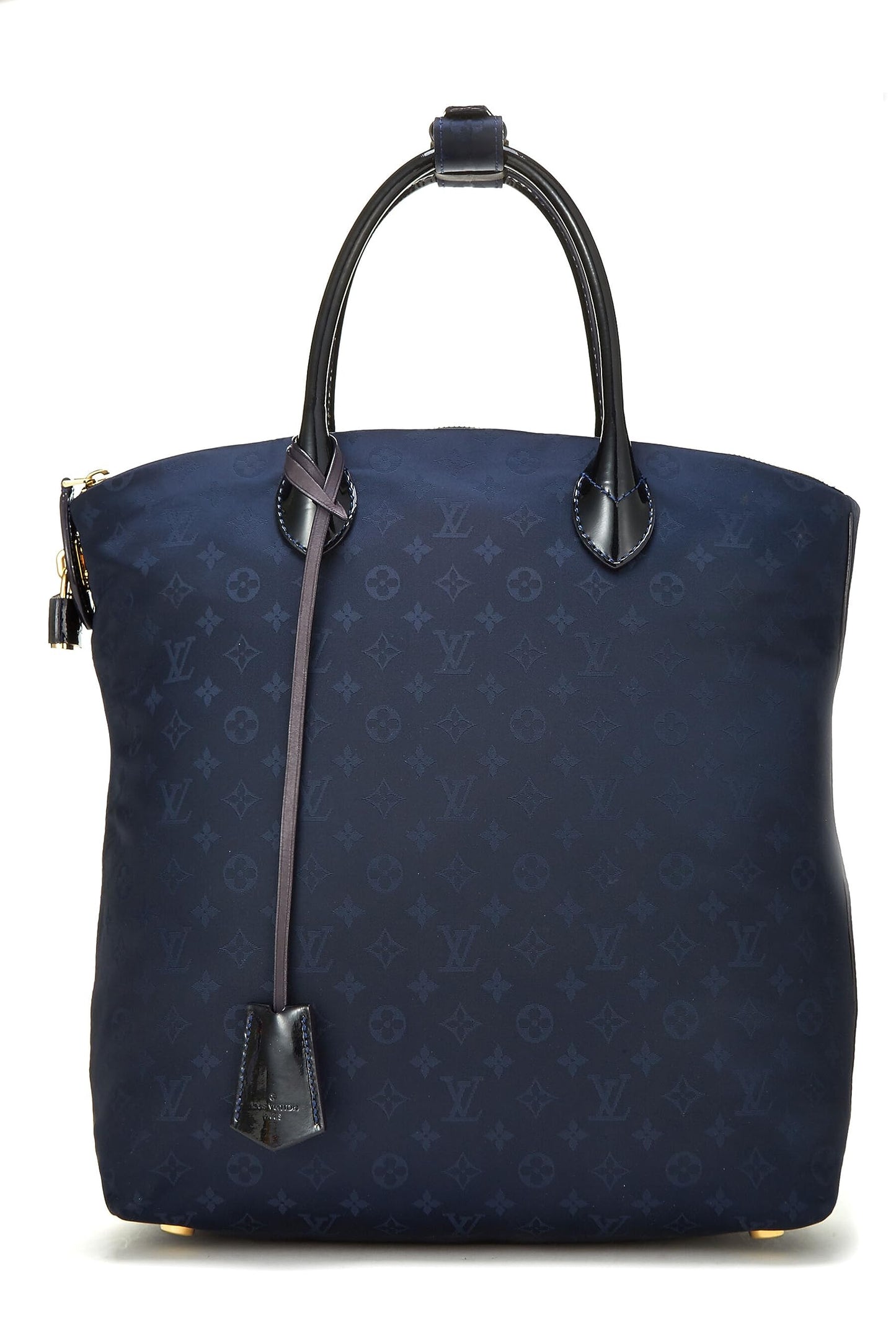 Louis Vuitton,  Marine Blue Monogram Desire Vertical Lockit MM, Navy