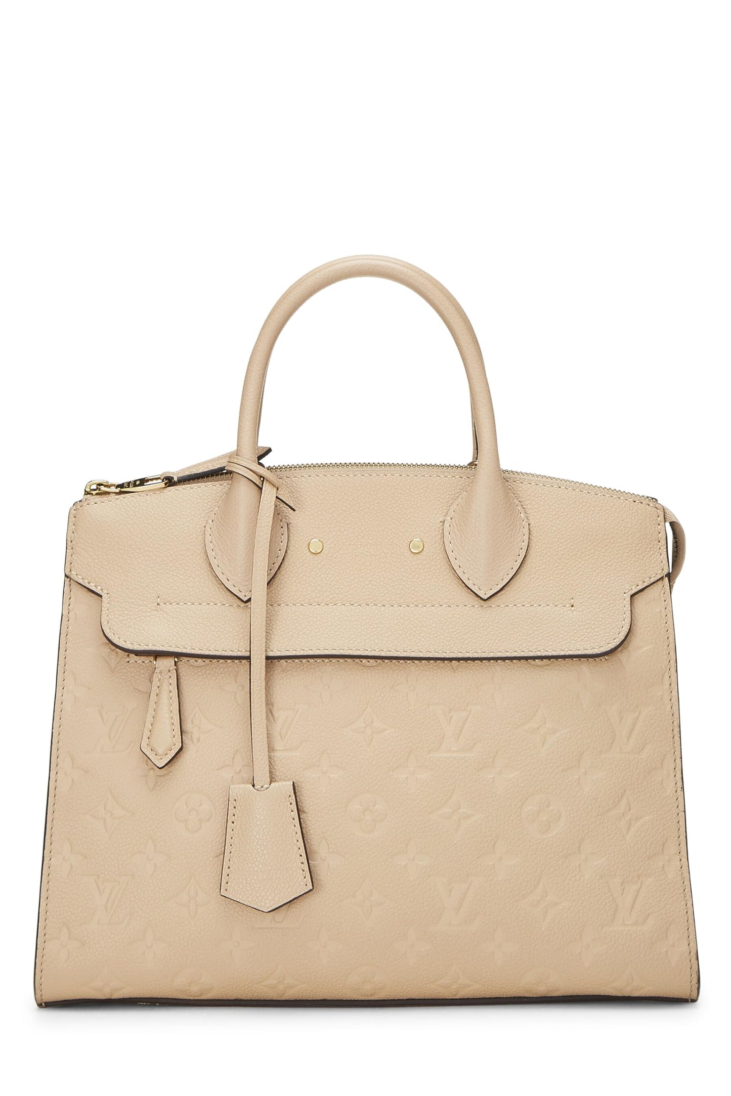 Louis Vuitton,  Dune Empreinte Pont Neuf MM, Beige