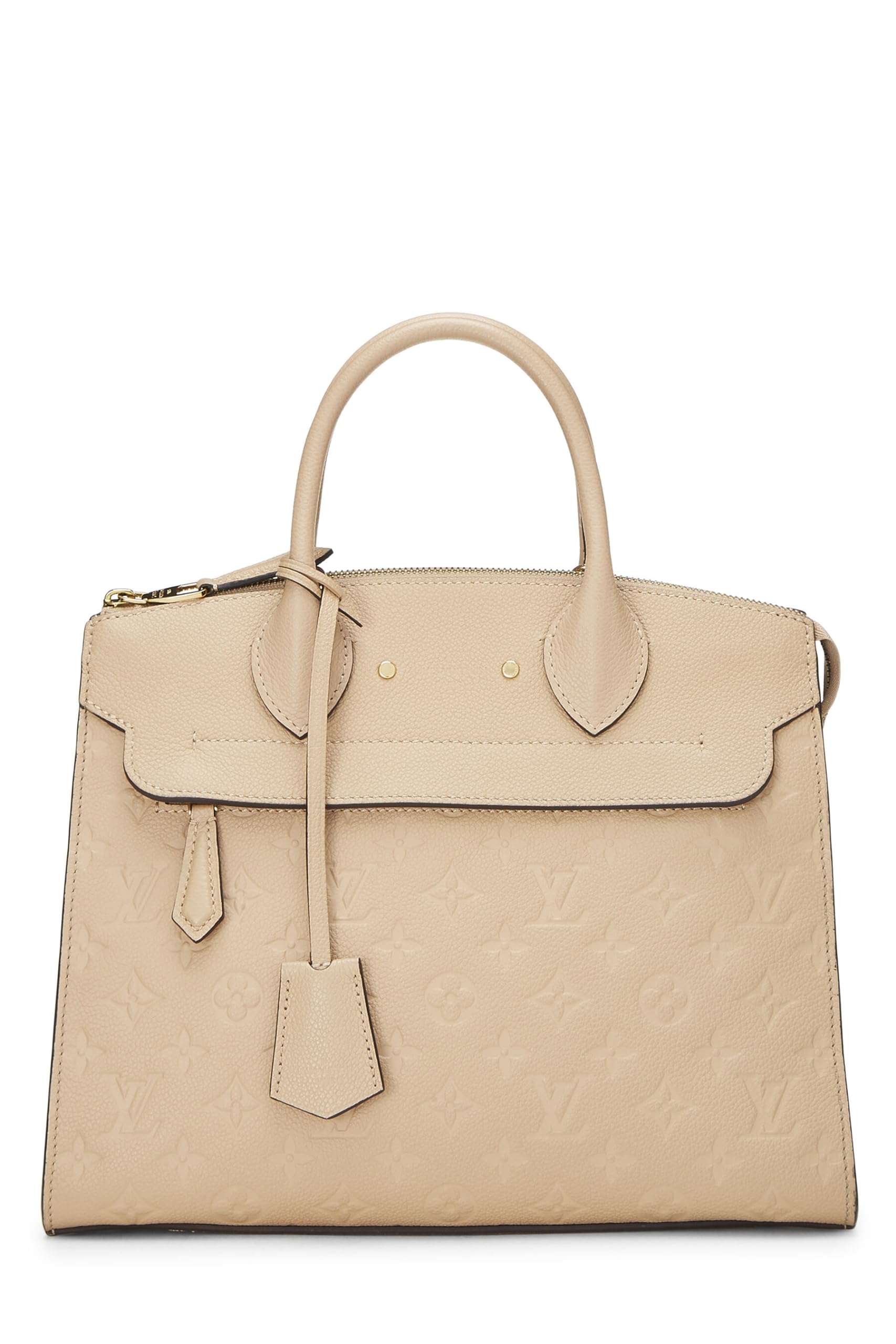 Louis Vuitton,  Dune Empreinte Pont Neuf MM, Beige