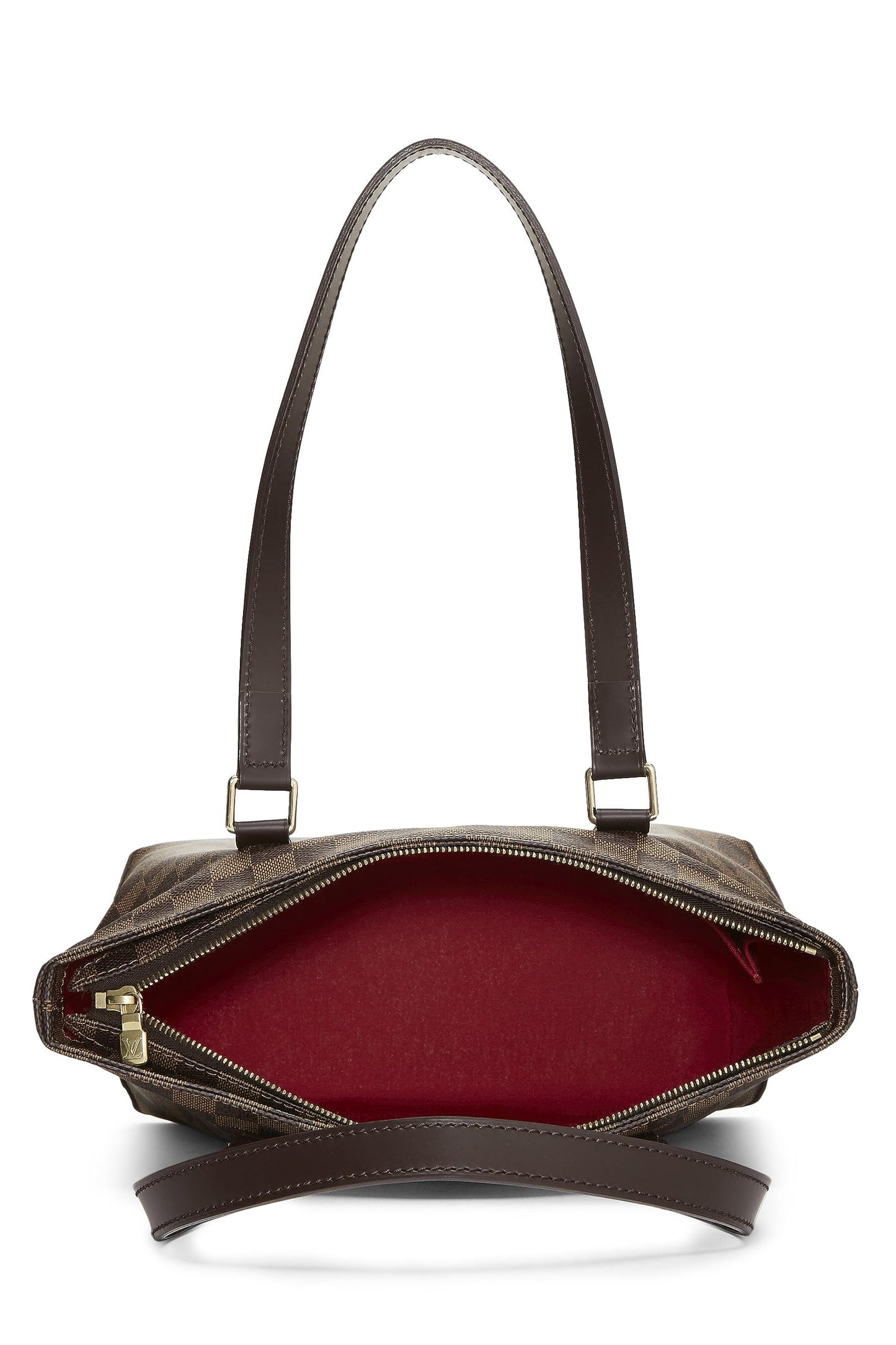Louis Vuitton,  Damier Ebene Cabas Piano, Brown