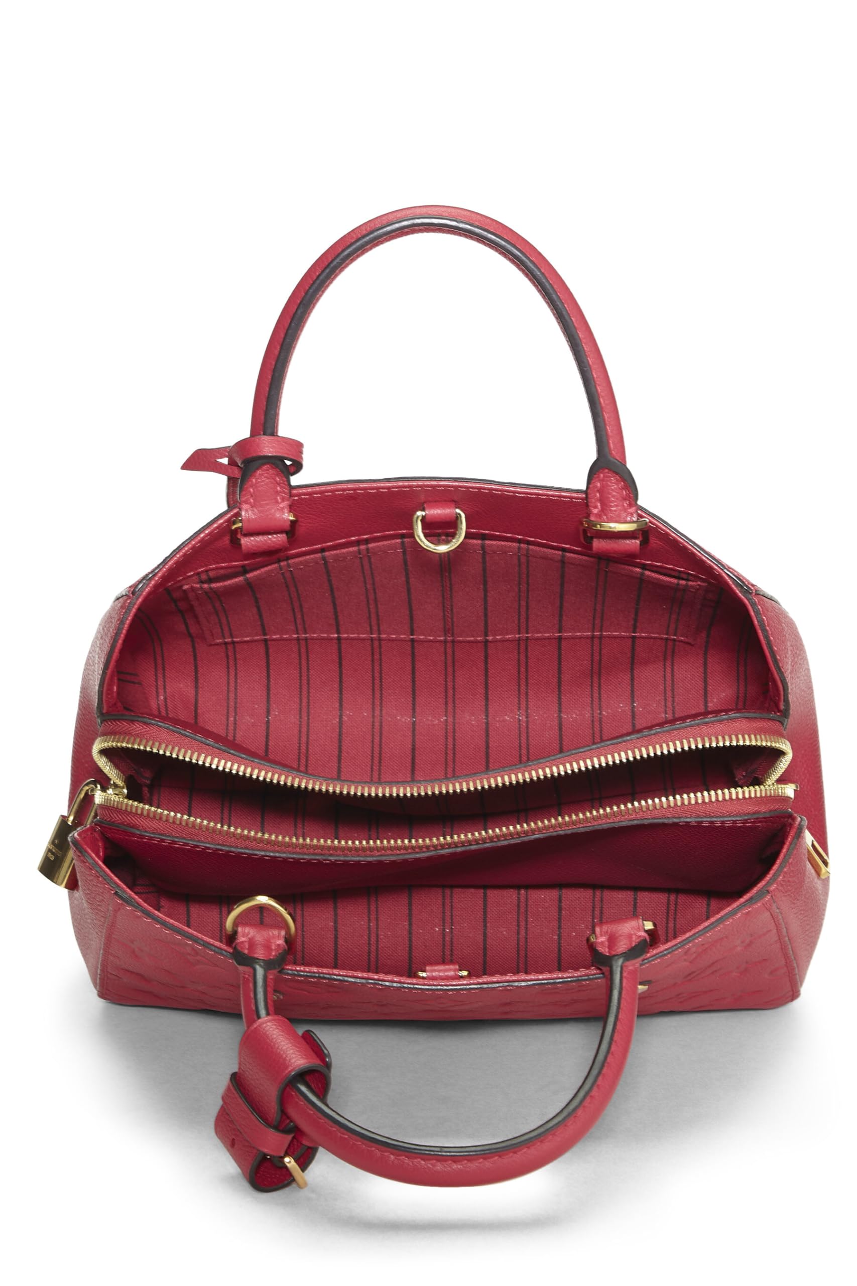 Louis Vuitton,  Pink Monogram Empreinte Montaigne BB, Purple