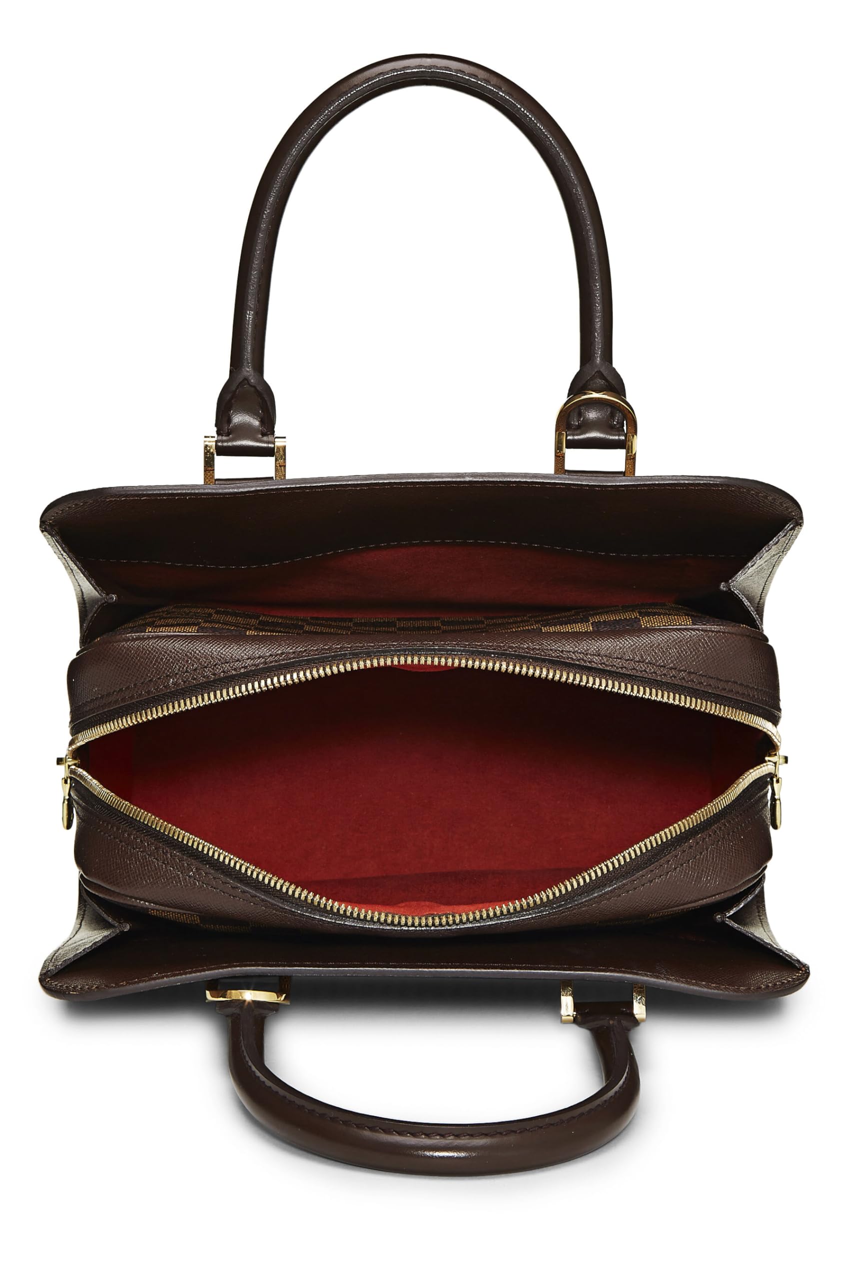 Louis Vuitton,  Damier Ebene Triana, Brown