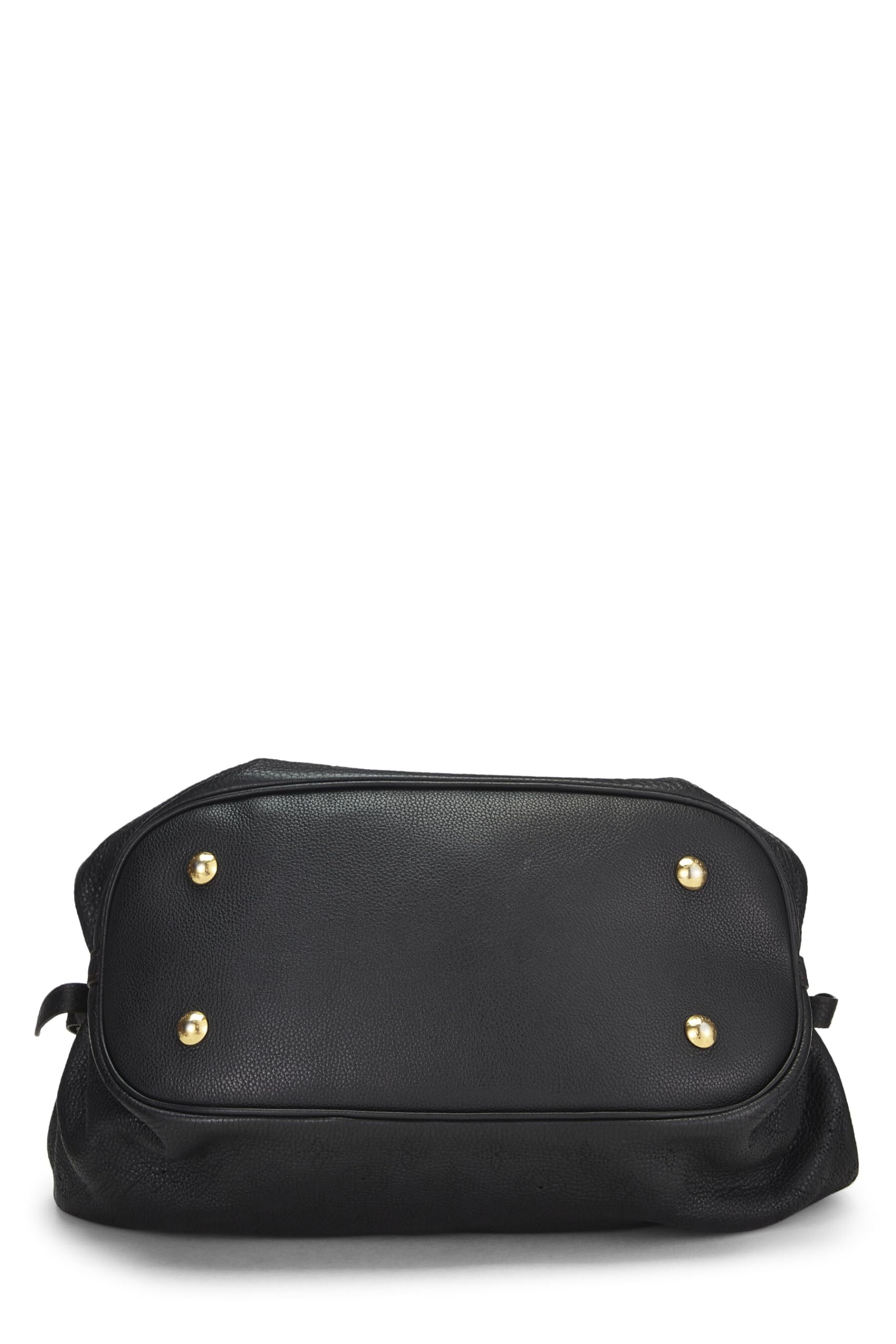 Louis Vuitton,  Black Monogram Mahina Large, Black