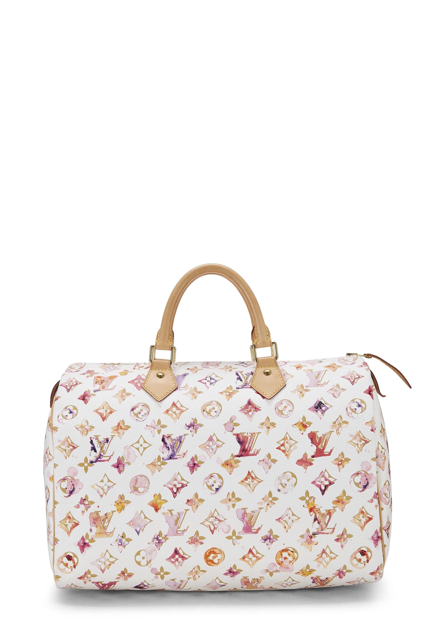 Louis Vuitton,  Richard Prince x Louis Vuitton Monogram Watercolor Speedy 35, White