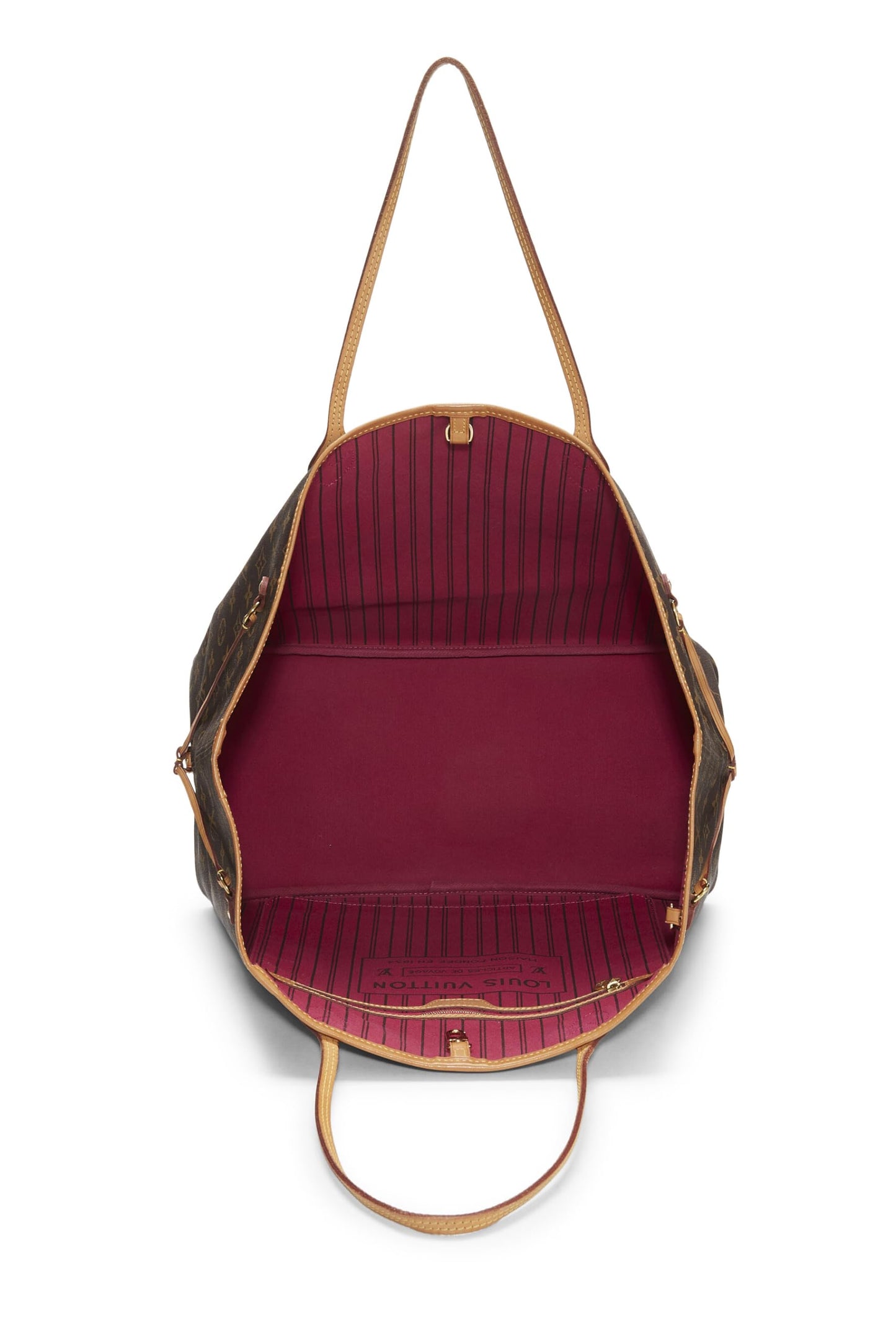 Louis Vuitton,  Pink Monogram Canvas Neverfull GM NM, Pink