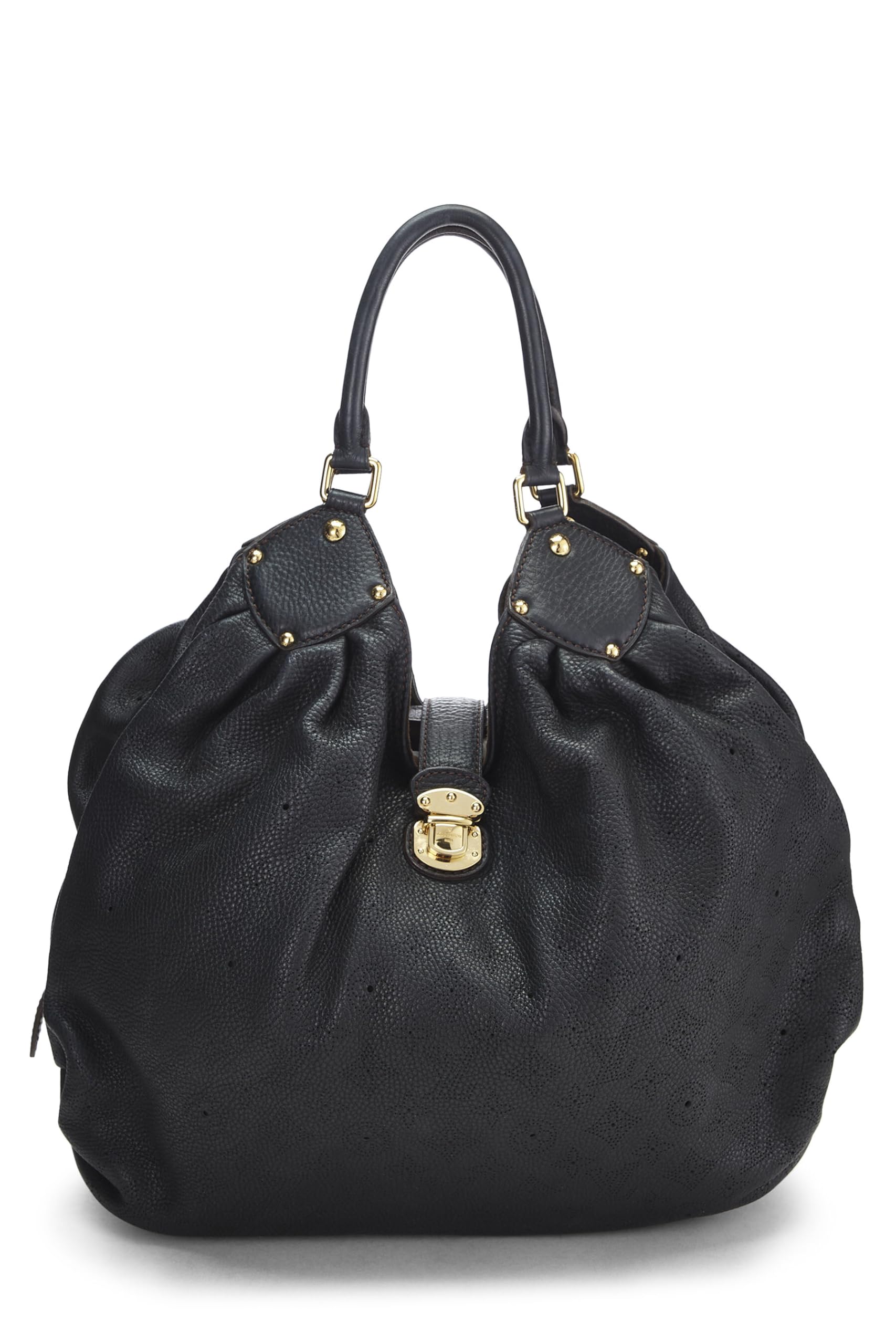 Louis Vuitton,  Black Monogram Mahina XL, Black
