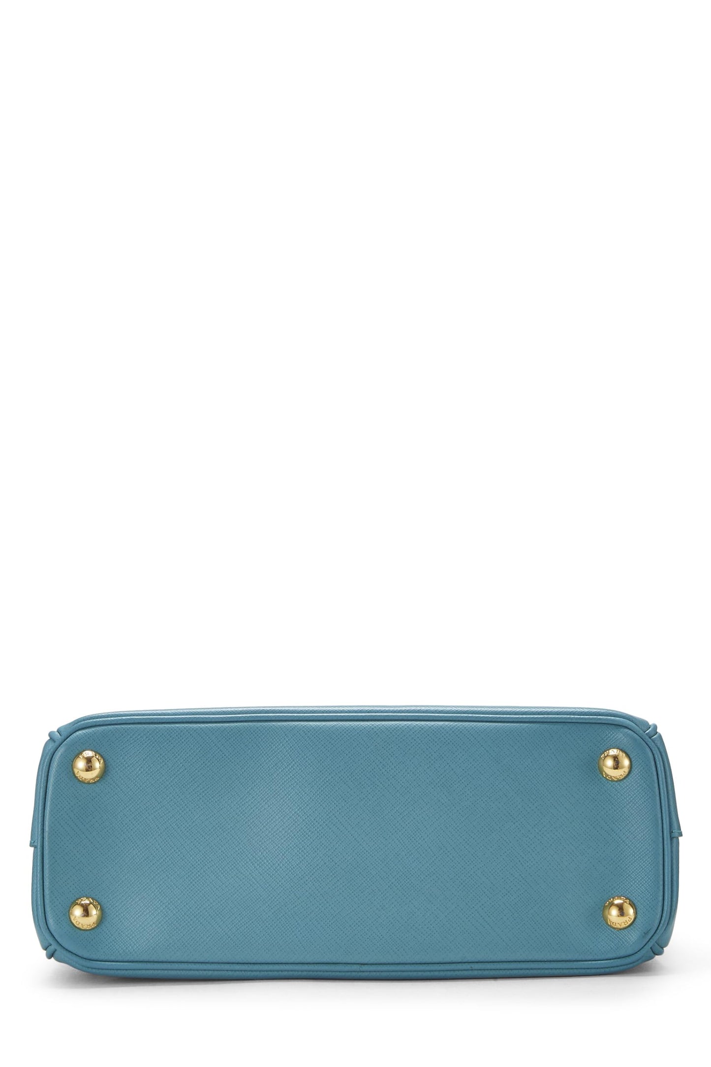 Prada Executive Tote Saffiano Blue Small Tote Bag