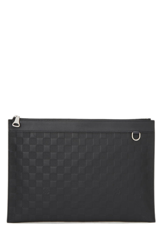 Louis Vuitton,  Damier Infini Pochette Discovery, Black