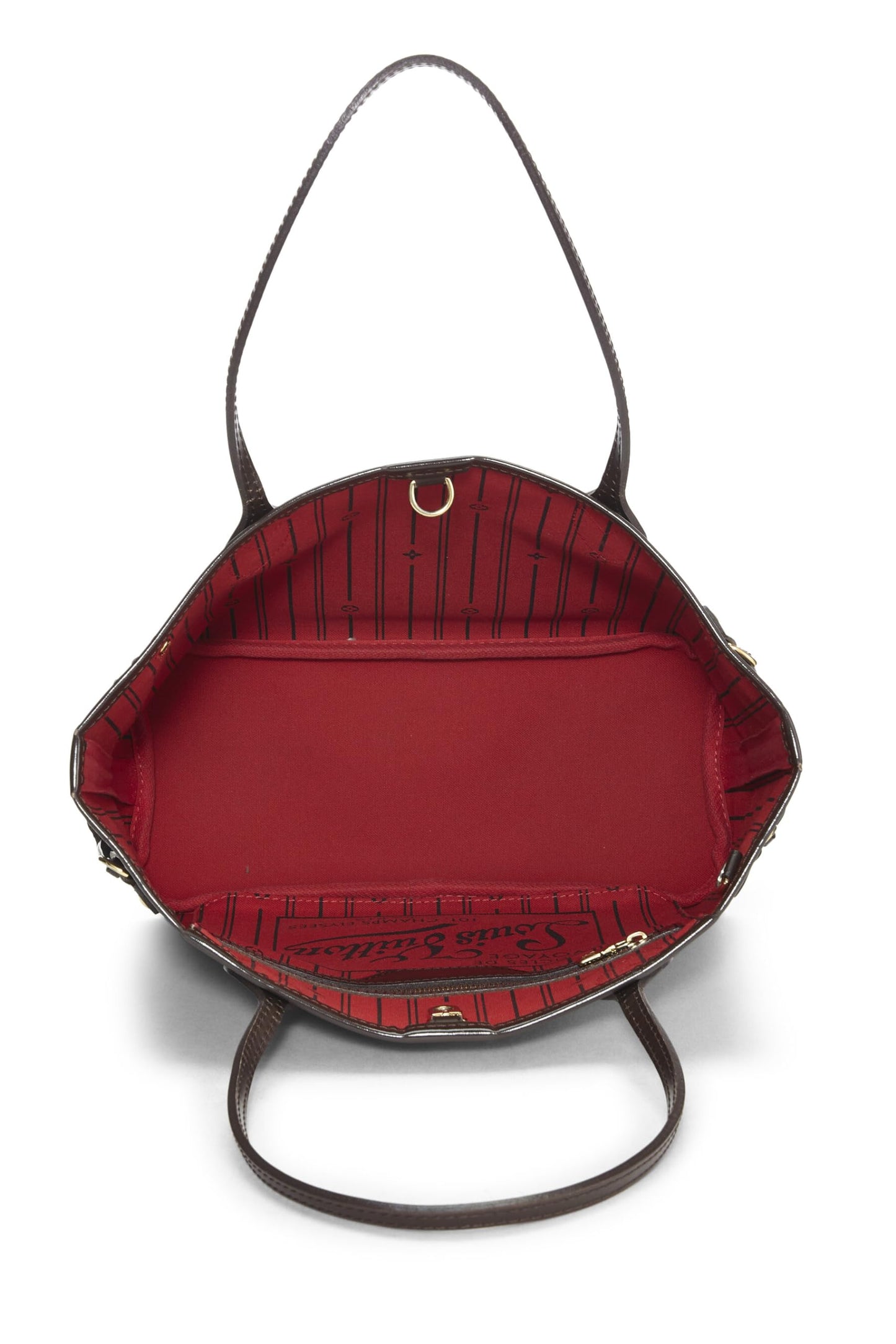 Louis Vuitton,  Damier Ebene Neverfull PM, Brown