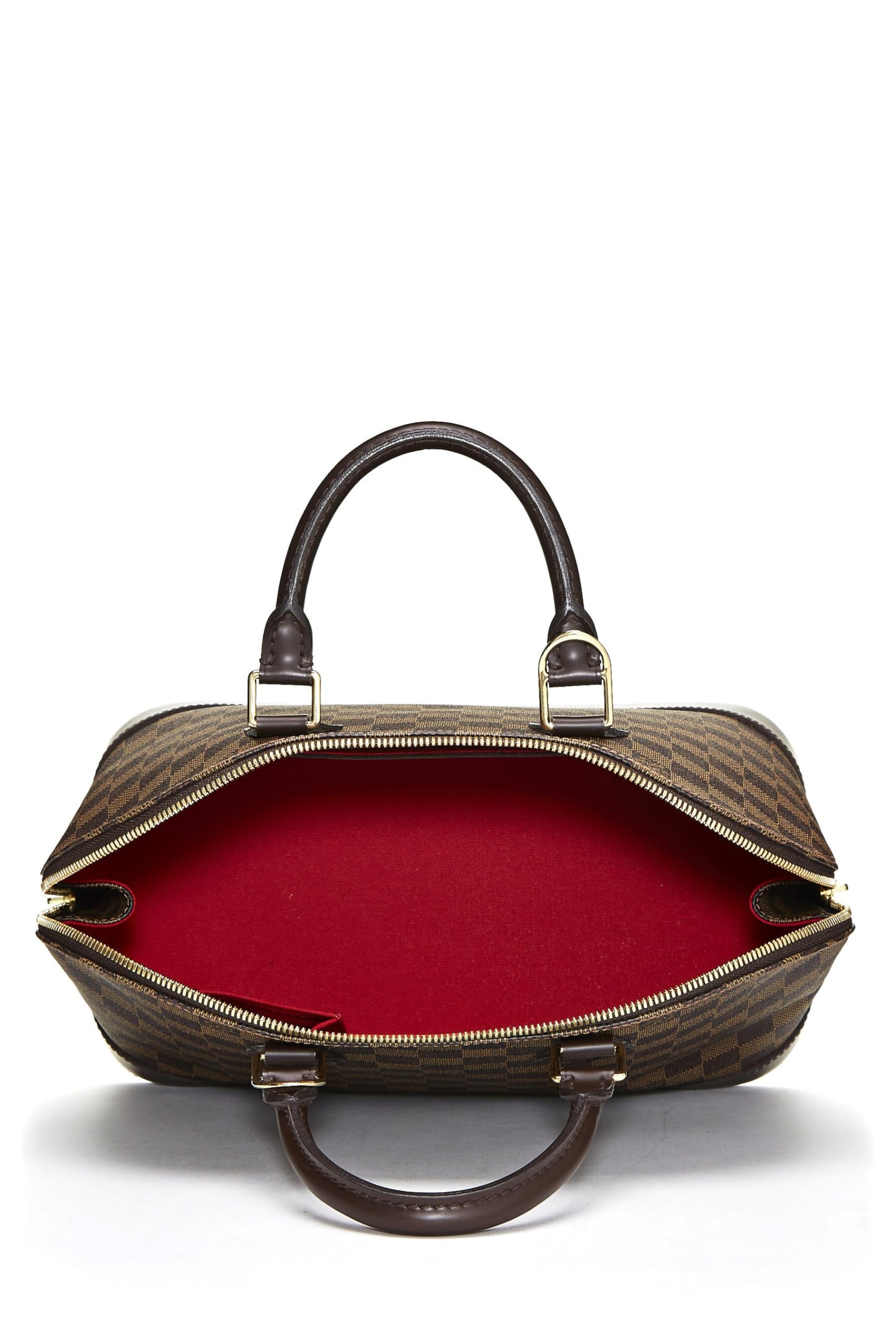 Louis Vuitton,  Damier Ebene Alma PM, Brown