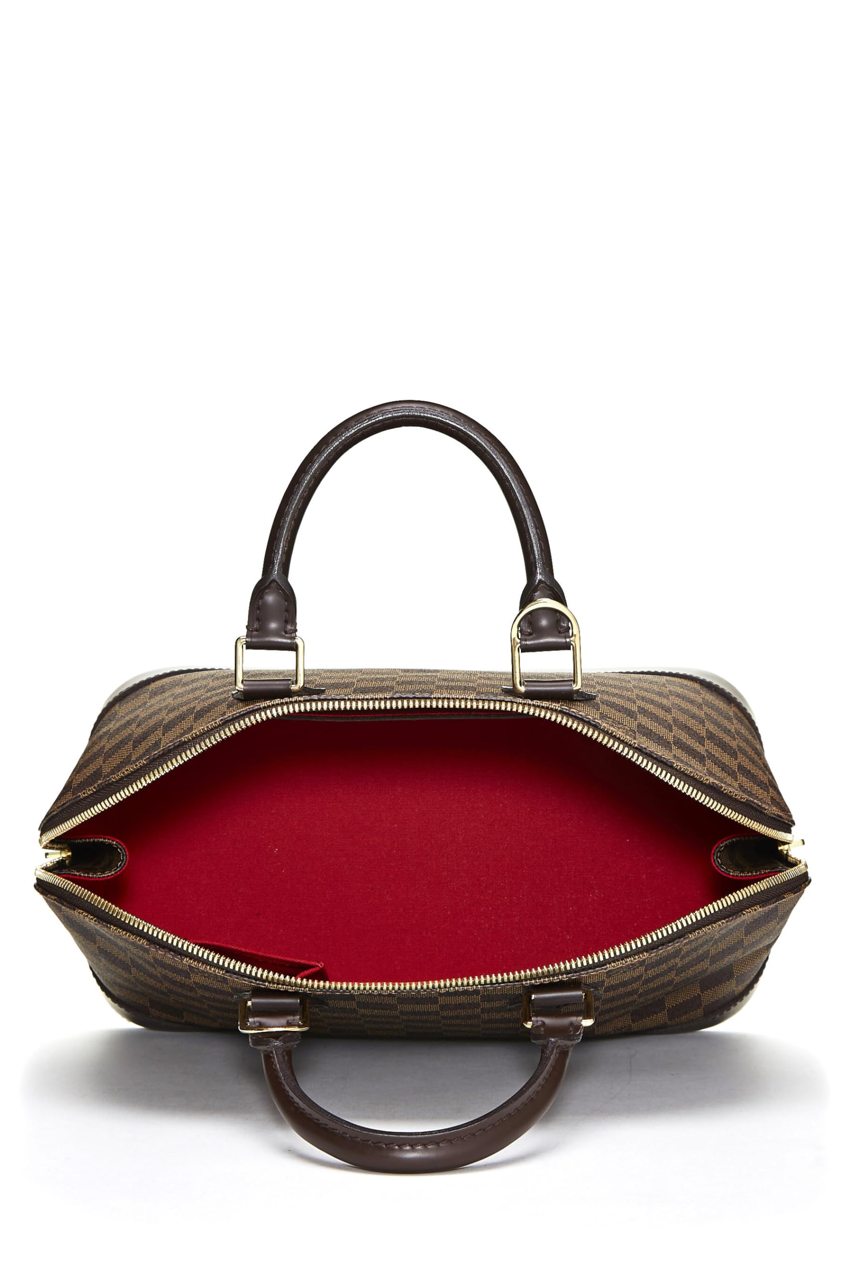 Louis Vuitton,  Damier Ebene Alma PM, Brown