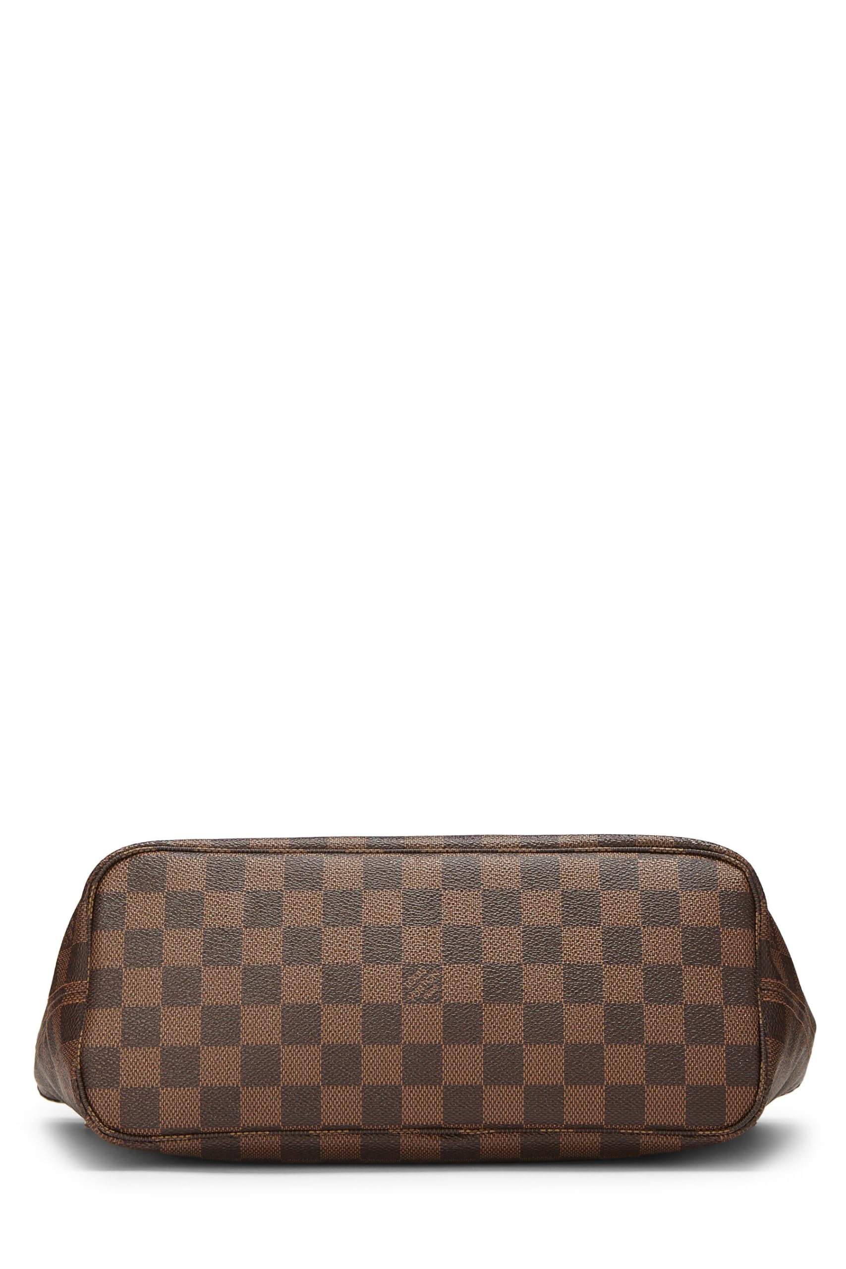 Louis Vuitton,  Damier Ebene Neverfull PM, Brown