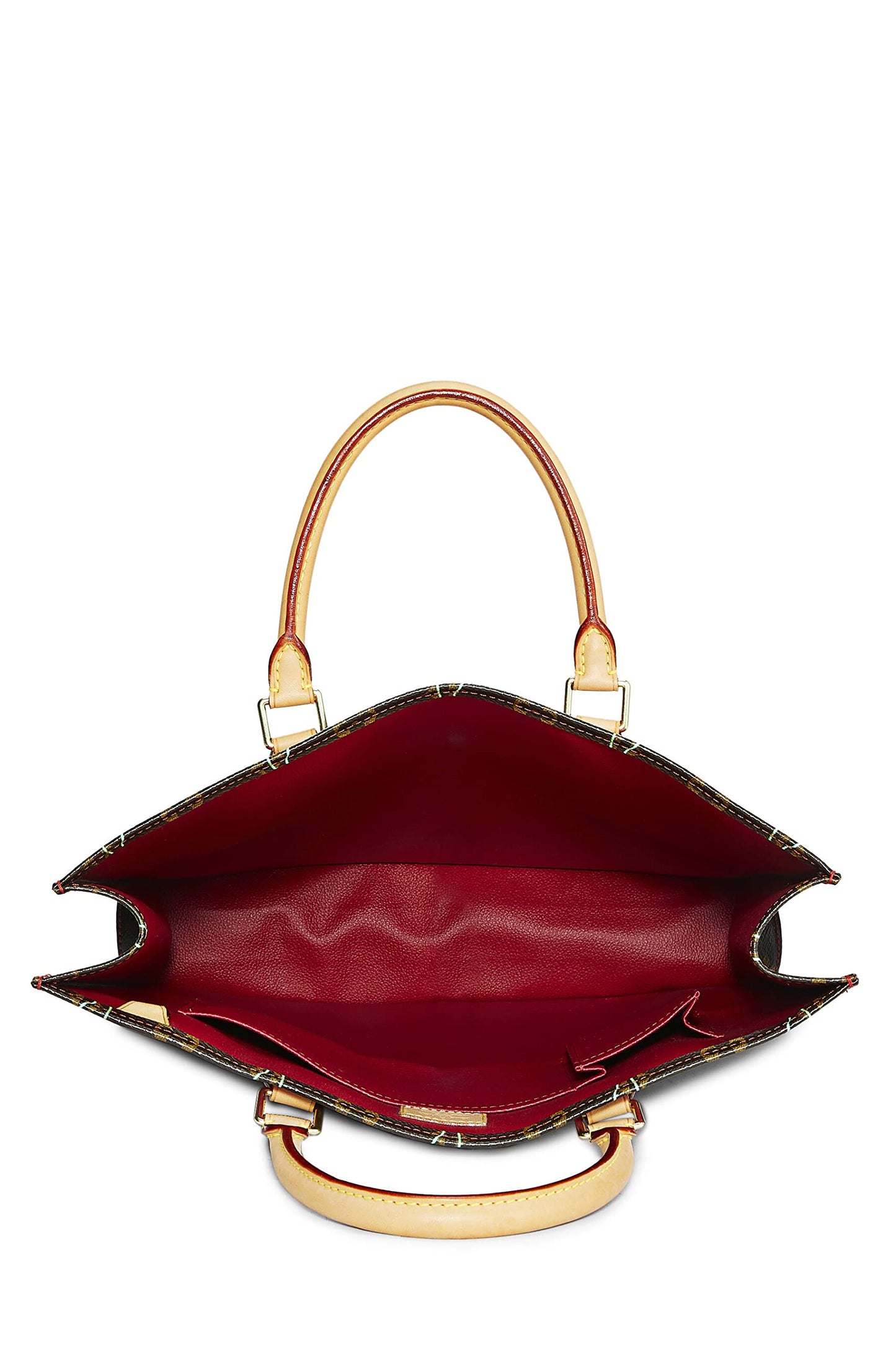 Louis Vuitton,  Takashi Murakami x Louis Vuitton Monogram Cerises Sac Plat, Brown