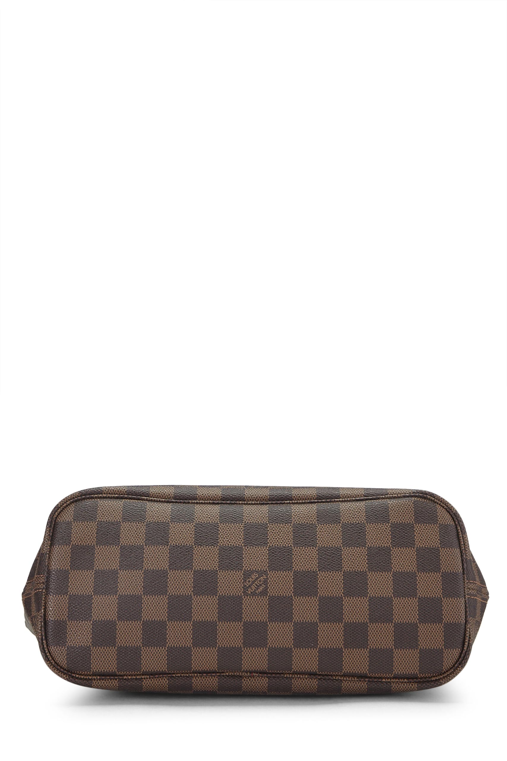 Louis Vuitton,  Damier Ebene Neverfull PM, Brown