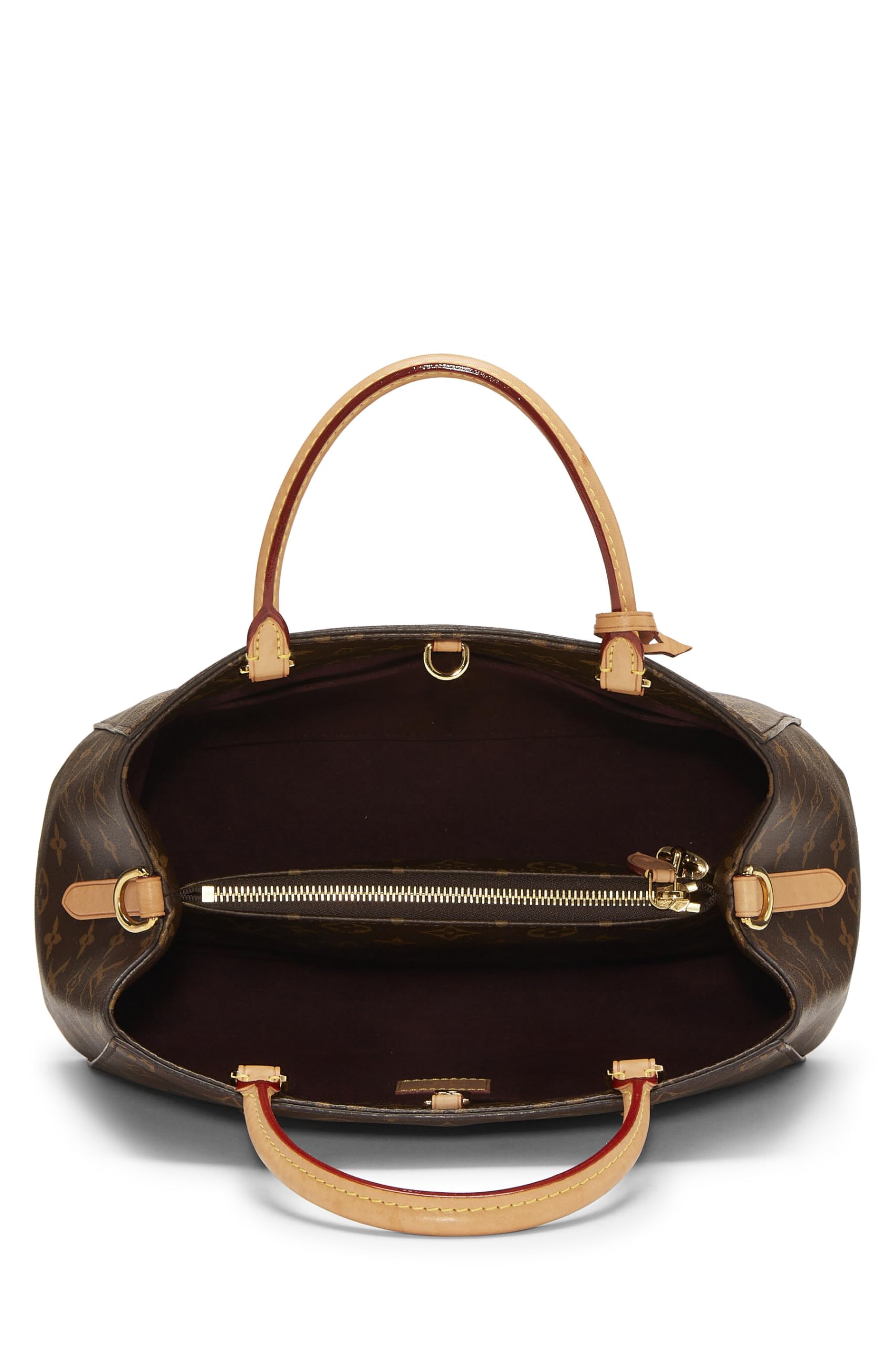 Louis Vuitton,  Monogram Canvas Montaigne MM, Brown