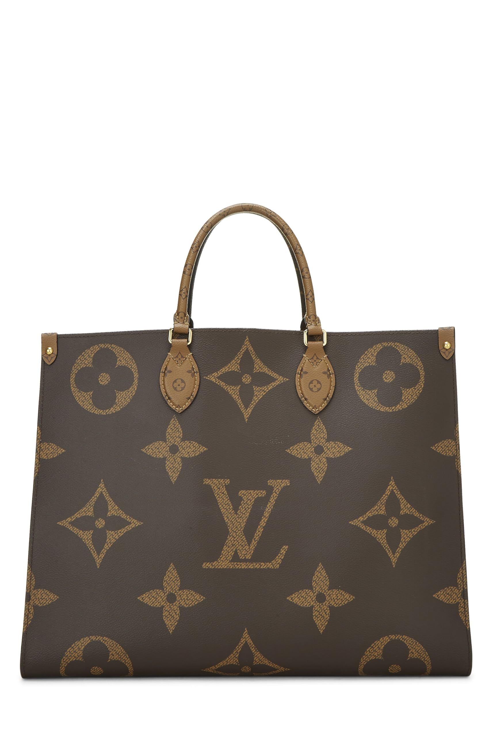 Louis Vuitton,  Monogram Reversed Giant On The Go GM, Brown