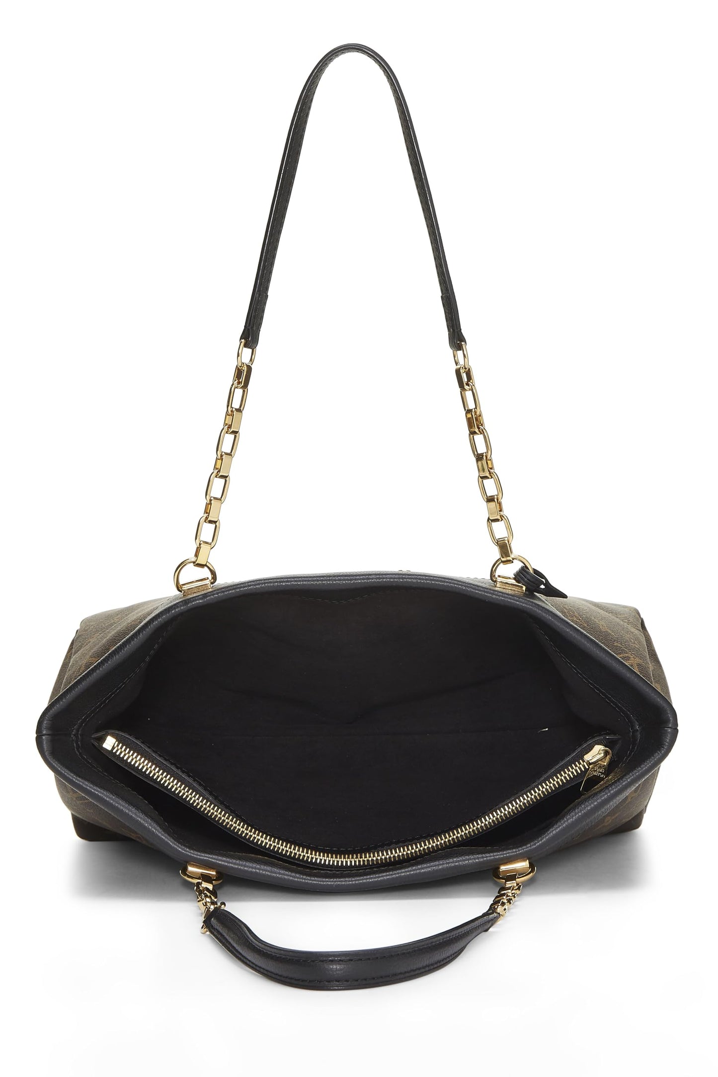 Louis Vuitton,  Black Monogram Canvas Pallas Shopper, Black