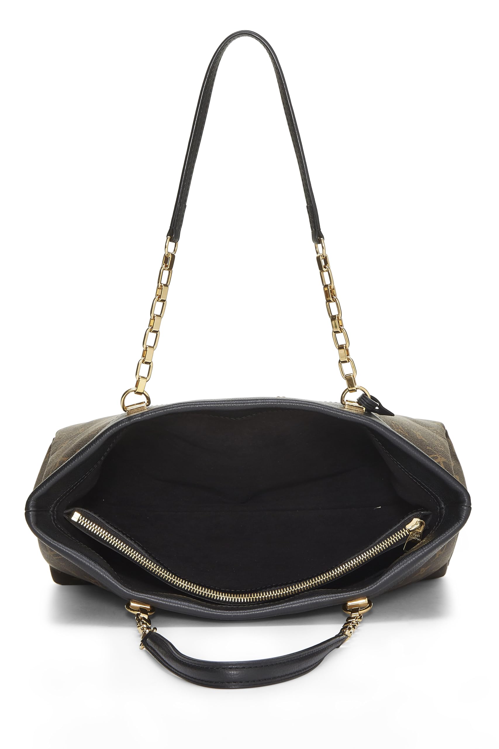 Louis Vuitton,  Black Monogram Canvas Pallas Shopper, Black