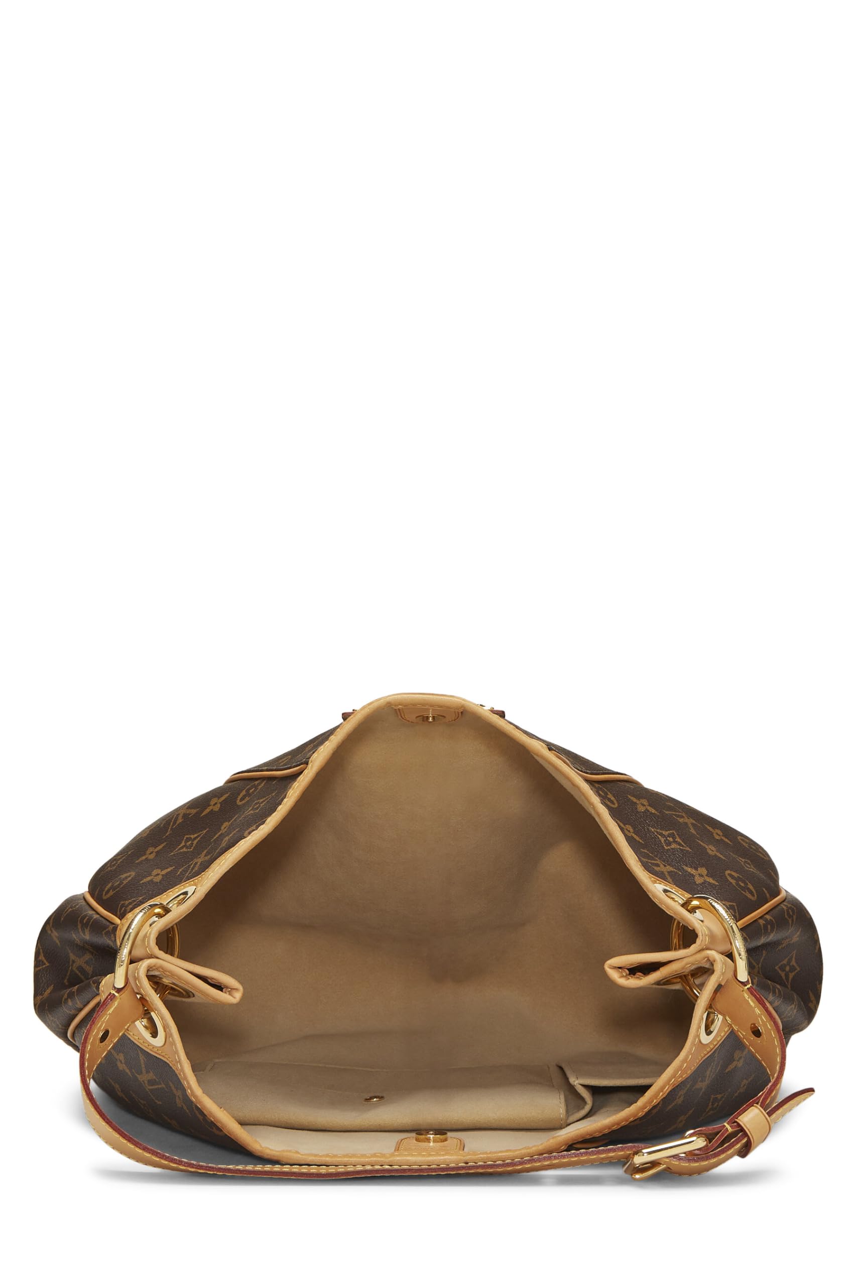 Louis Vuitton,  Monogram Canvas Galliera PM, Brown