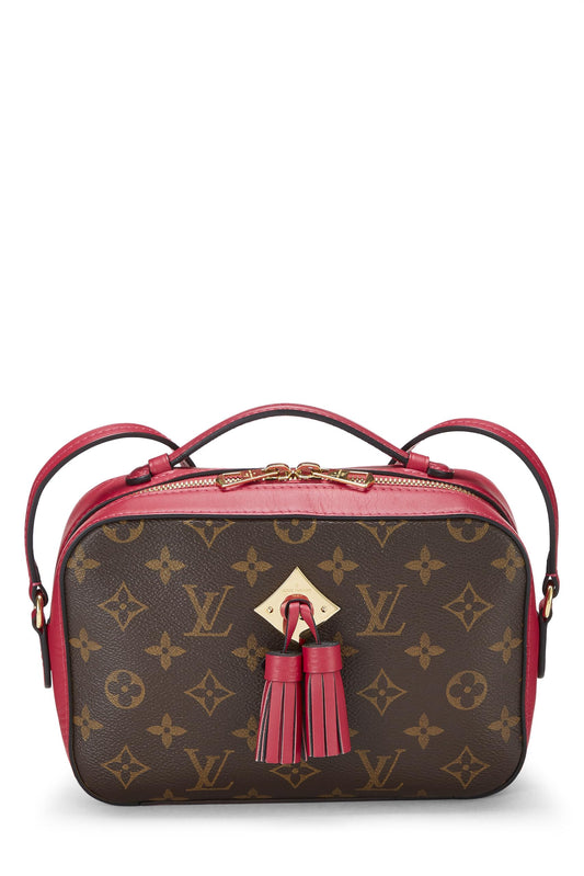Louis Vuitton,  Pink Monogram Canvas Saintonge, Pink