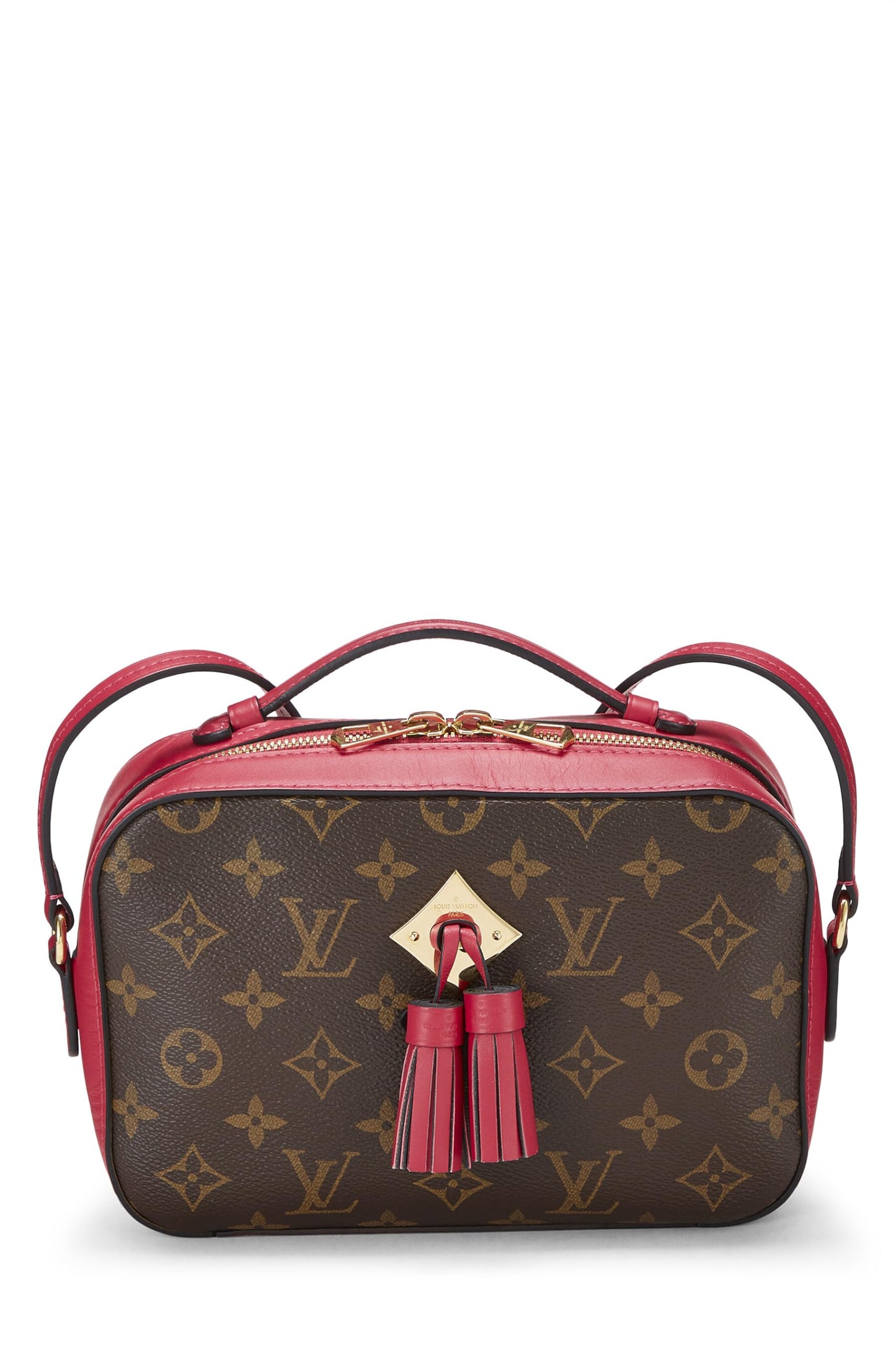Louis Vuitton,  Pink Monogram Canvas Saintonge, Pink