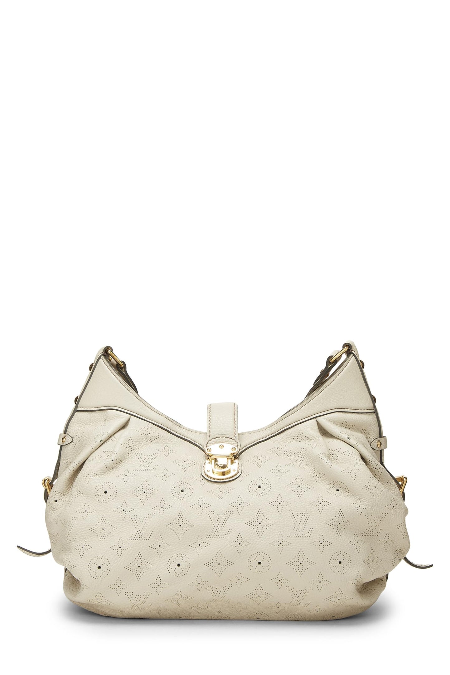 Louis Vuitton,  White Monogram Mahina Leather XS, White