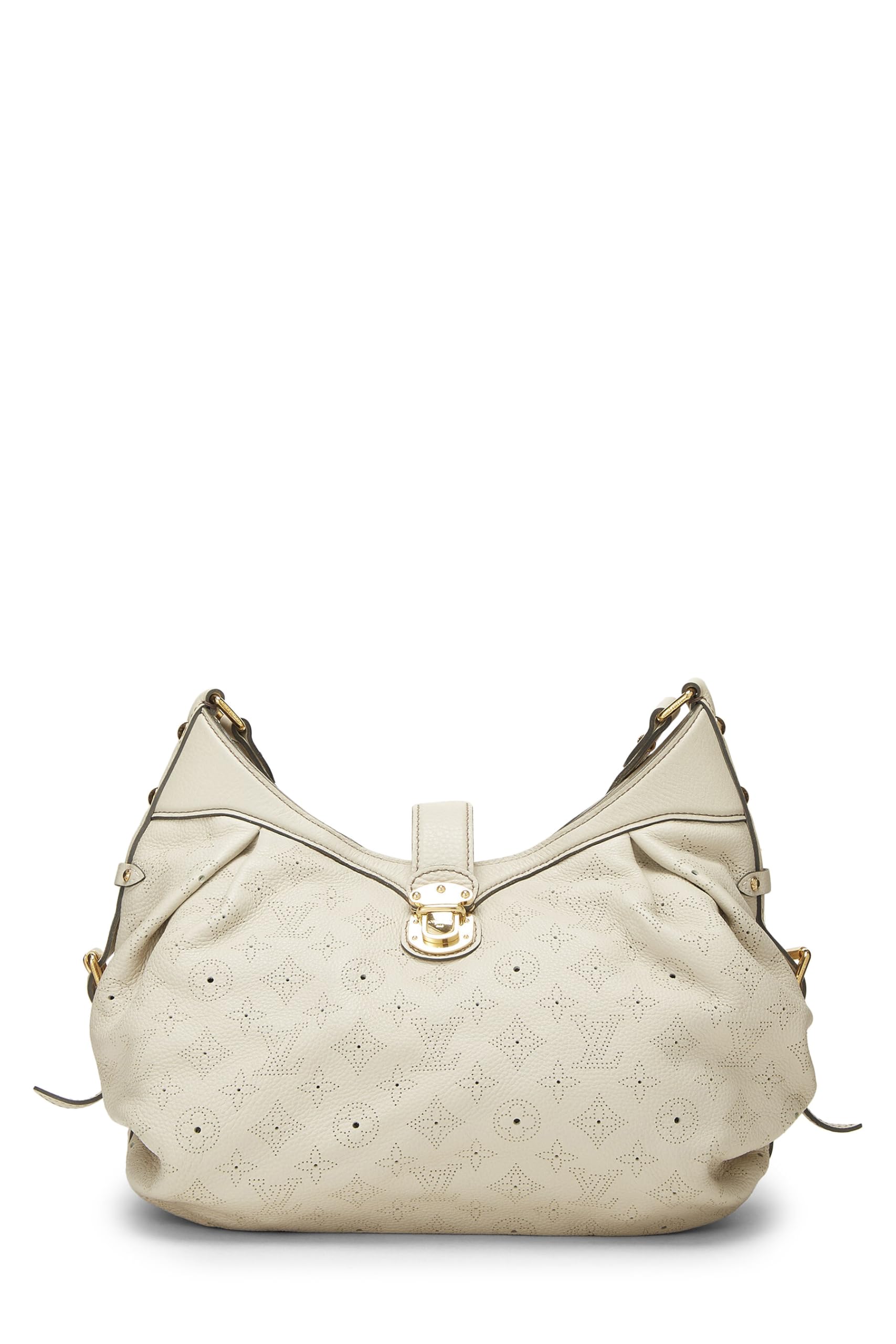 Louis Vuitton,  White Monogram Mahina Leather XS, White
