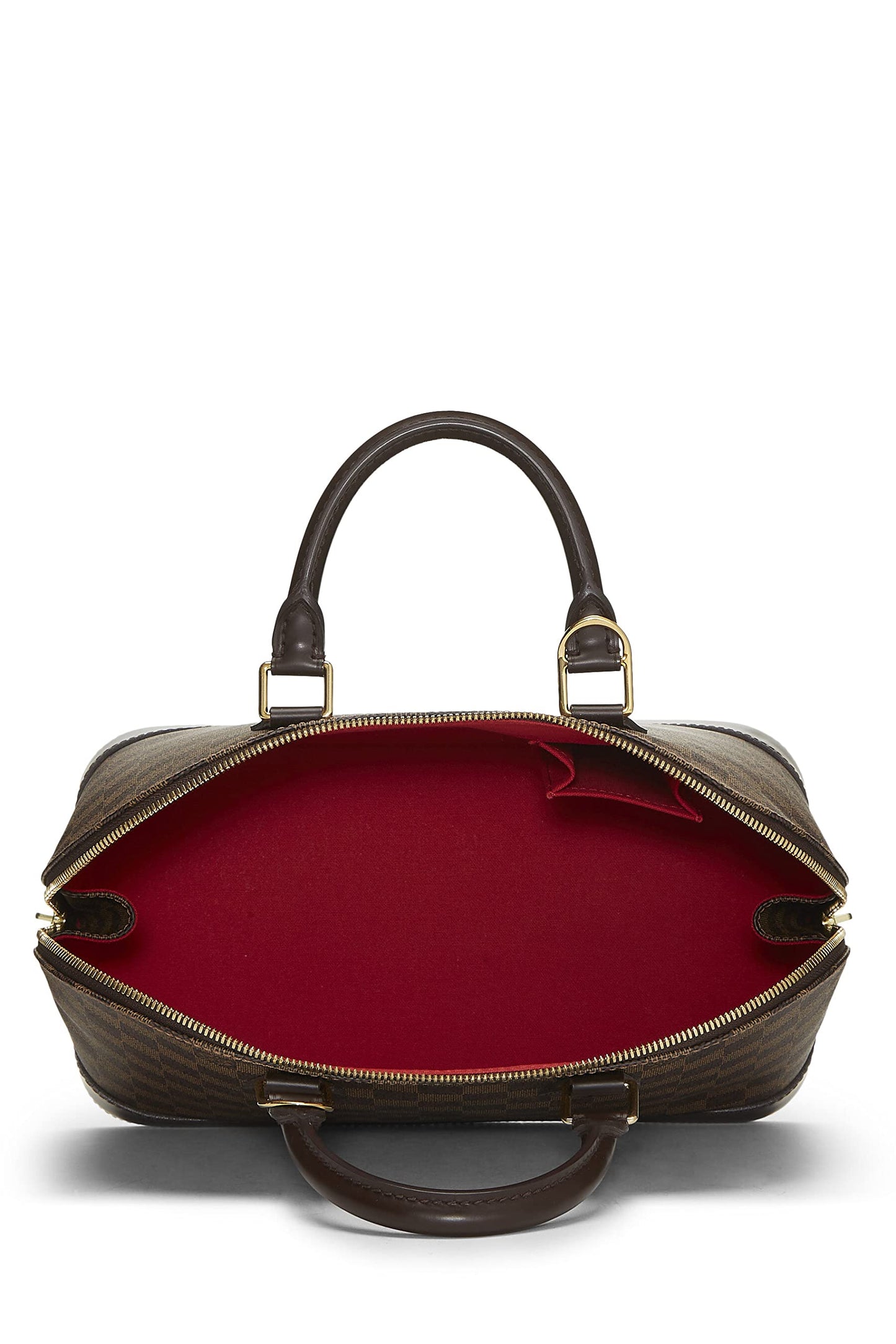 Louis Vuitton,  Damier Ebene Alma PM, Brown