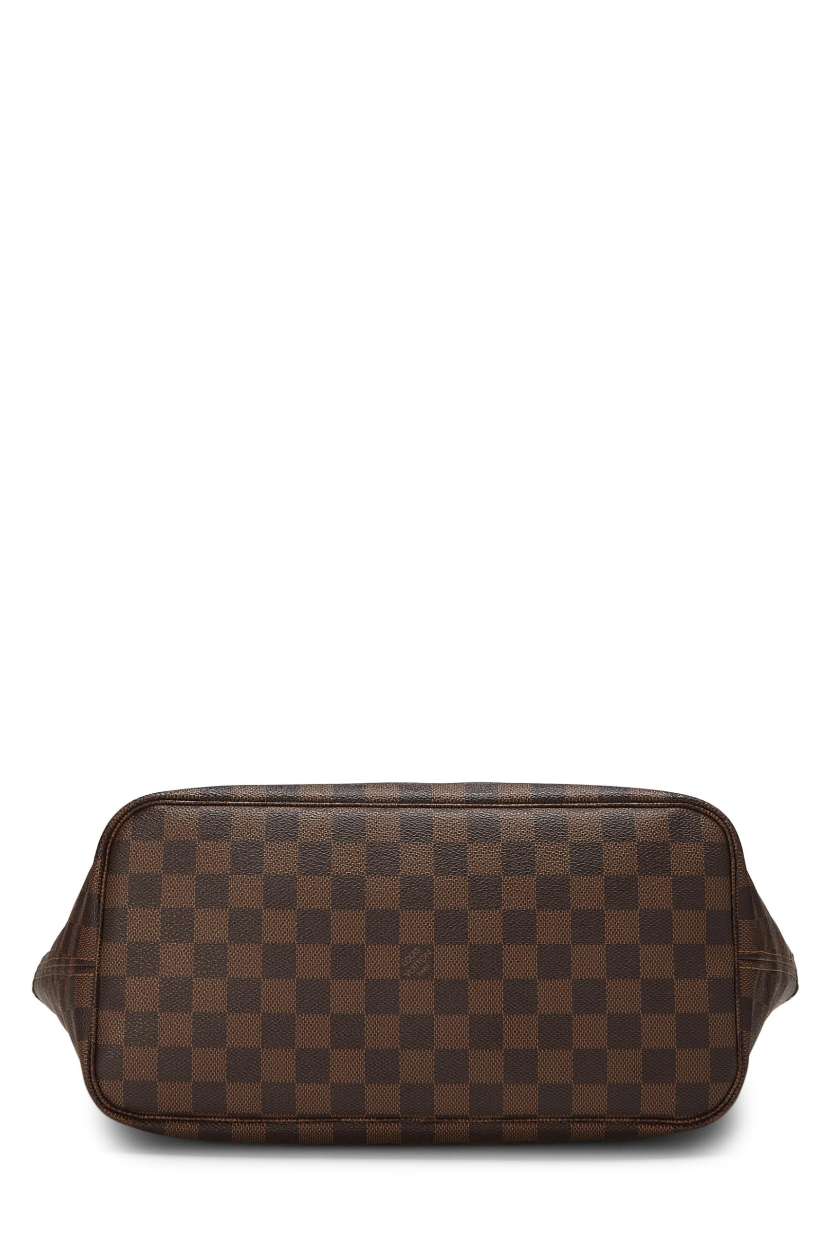 Louis Vuitton,  Damier Ebene Neverfull MM NM, Brown