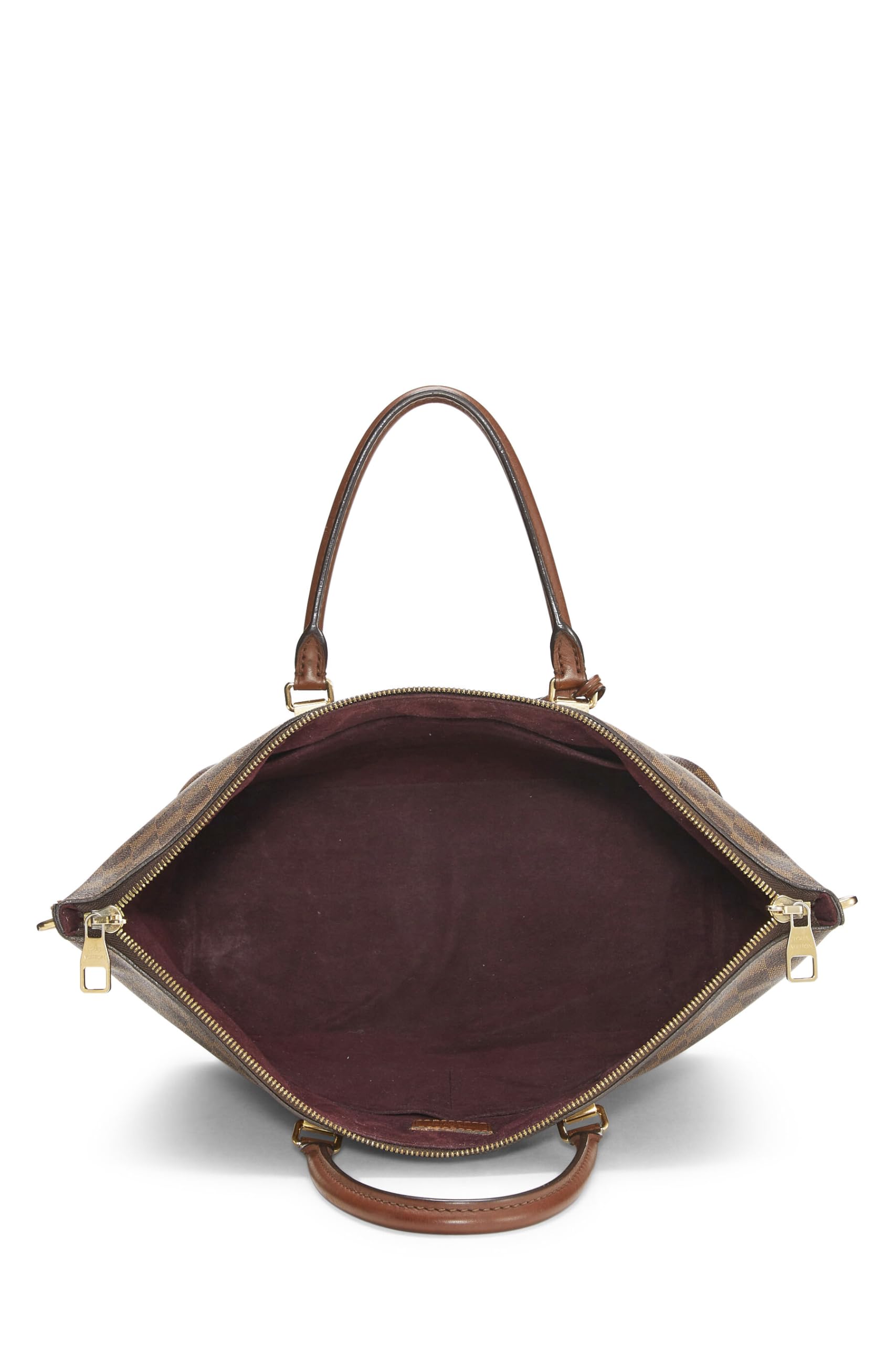 Louis Vuitton,  Damier Ebene Belmont, Brown