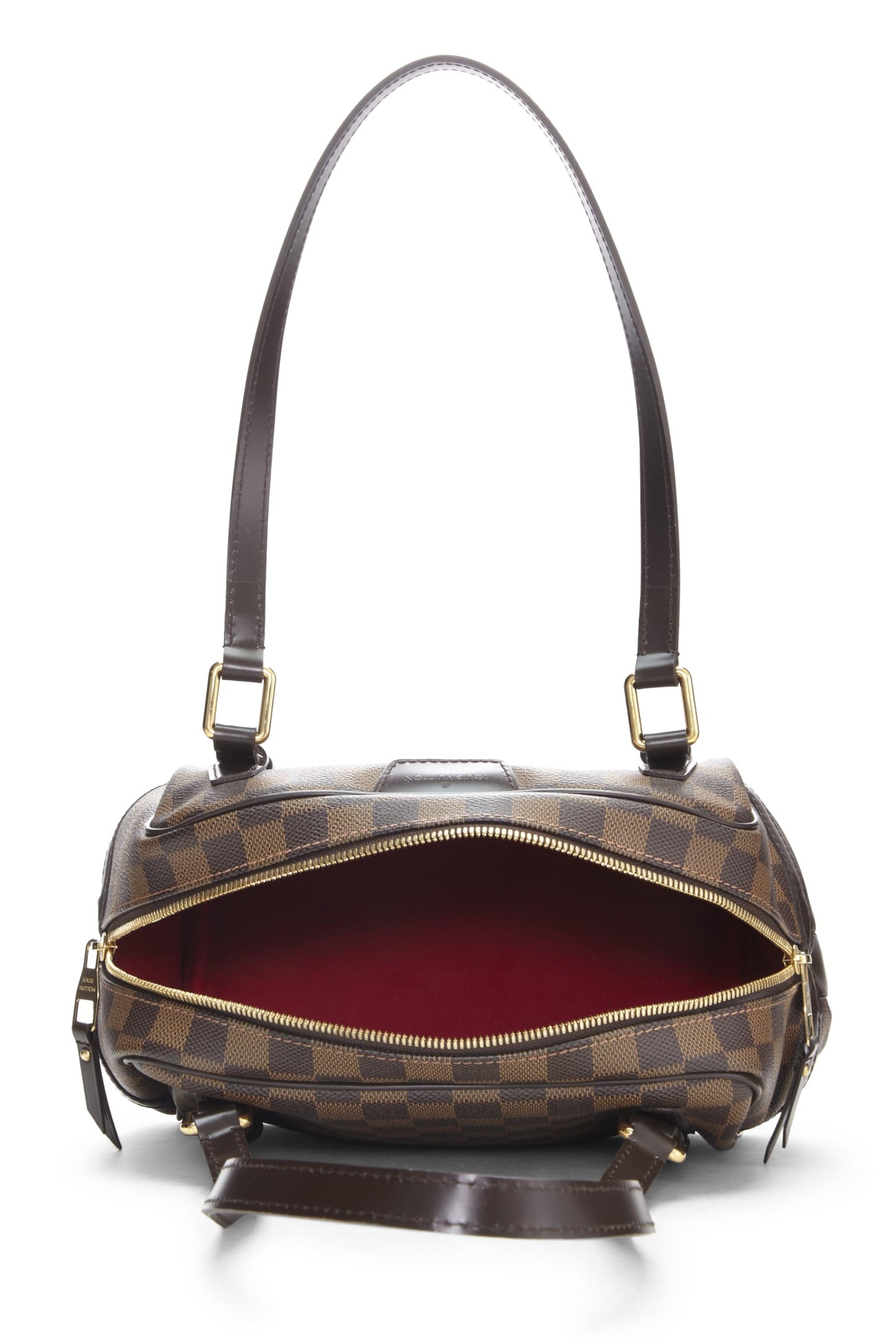 Louis Vuitton,  Damier Ebene Rivington PM, Brown